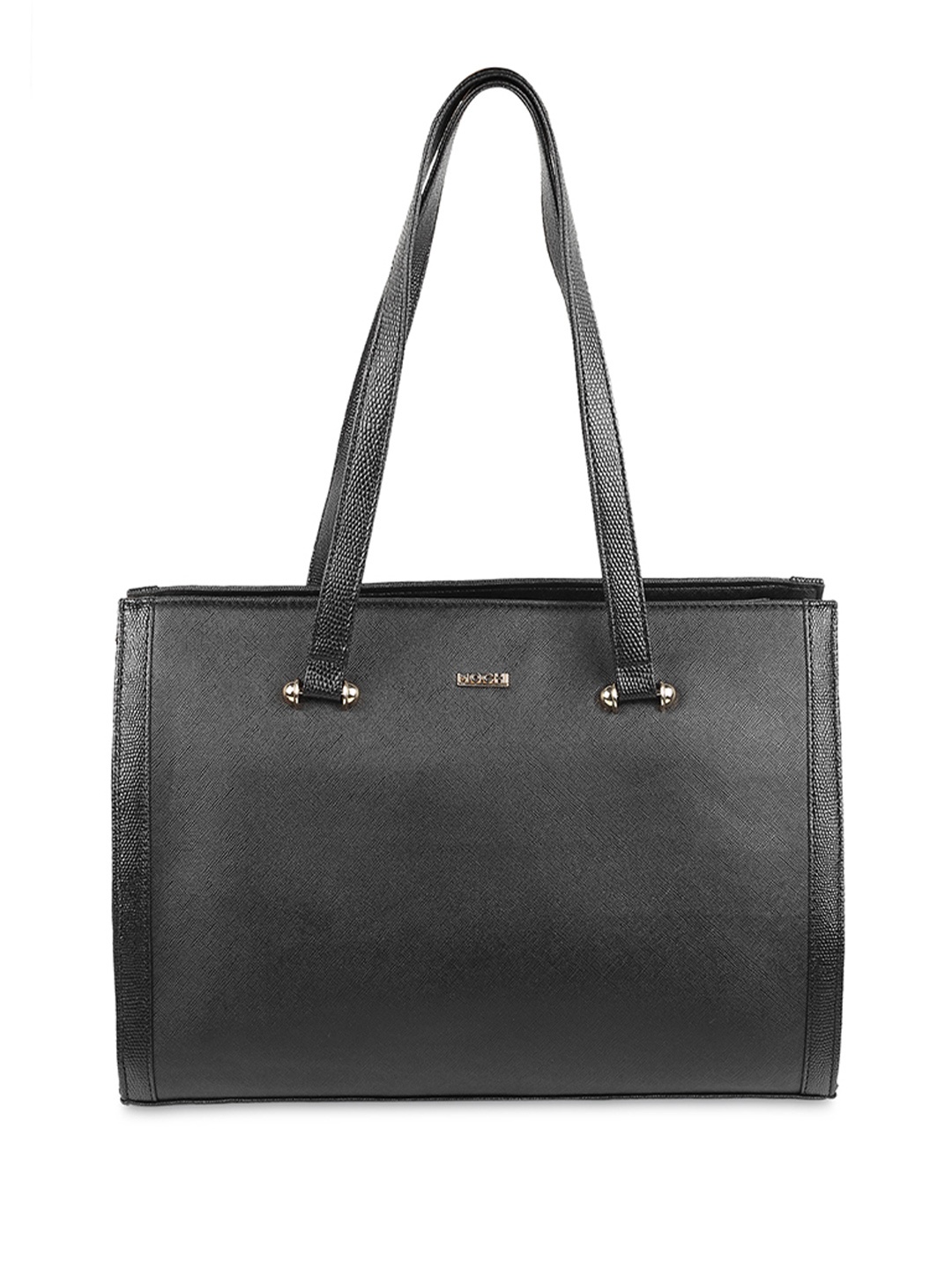 

Mochi Oversized Structured Shoulder Bag, Black