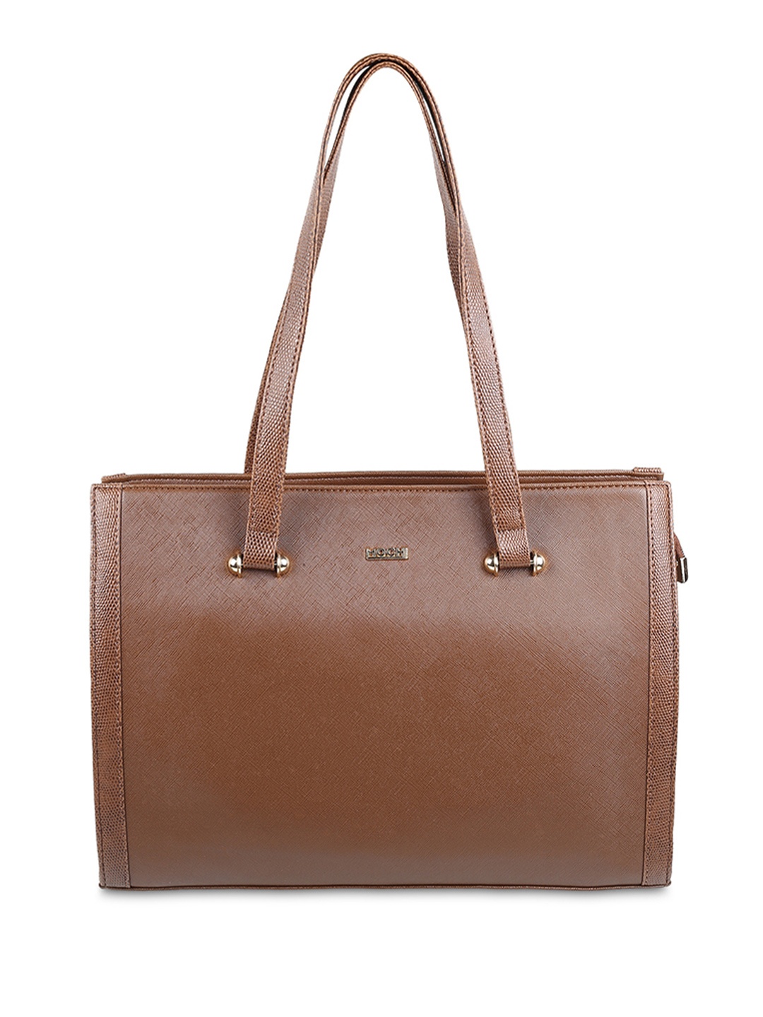 

Mochi Oversized Structured Shoulder Bag, Tan
