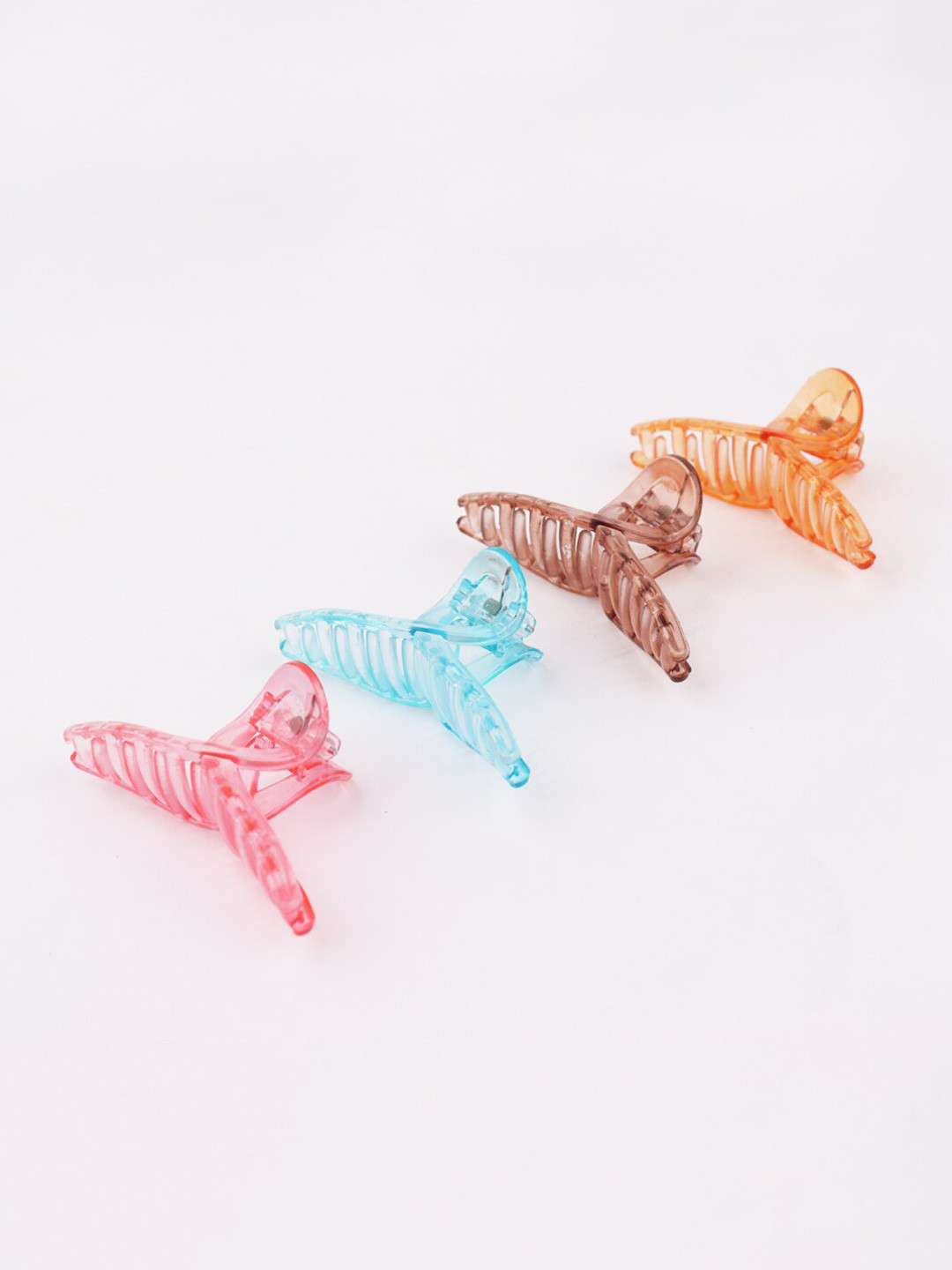 

FIMBUL Women Set of 4 Claw Clips, Blue