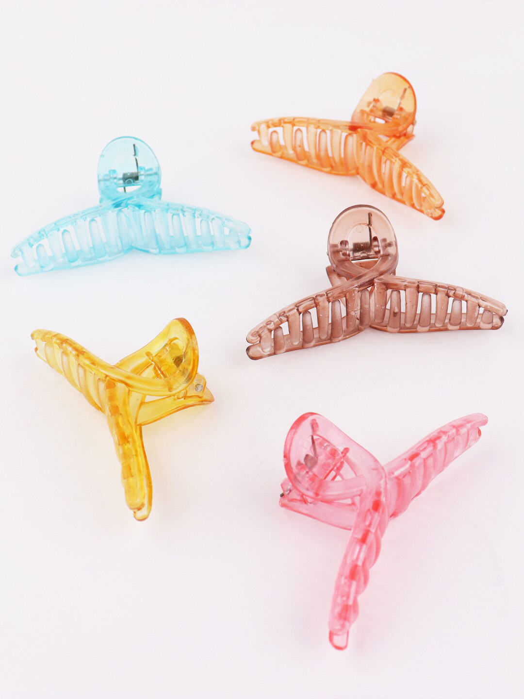 

Krelin Set of 4 Claw Clips, Pink