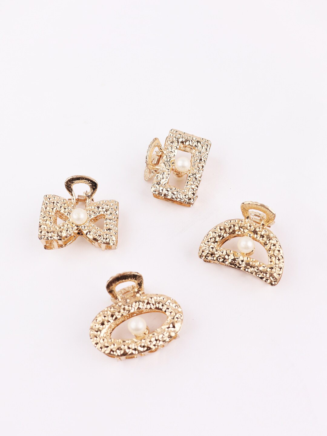 

Krelin Women Set of 4 Claw Clips, Gold