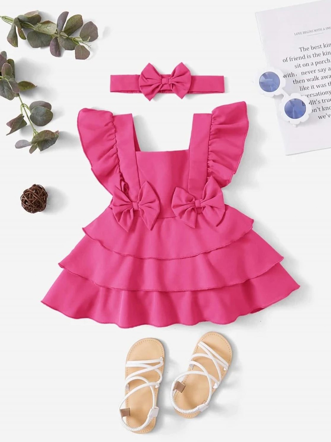 

LYTIX Fit & Flare Dress, Pink