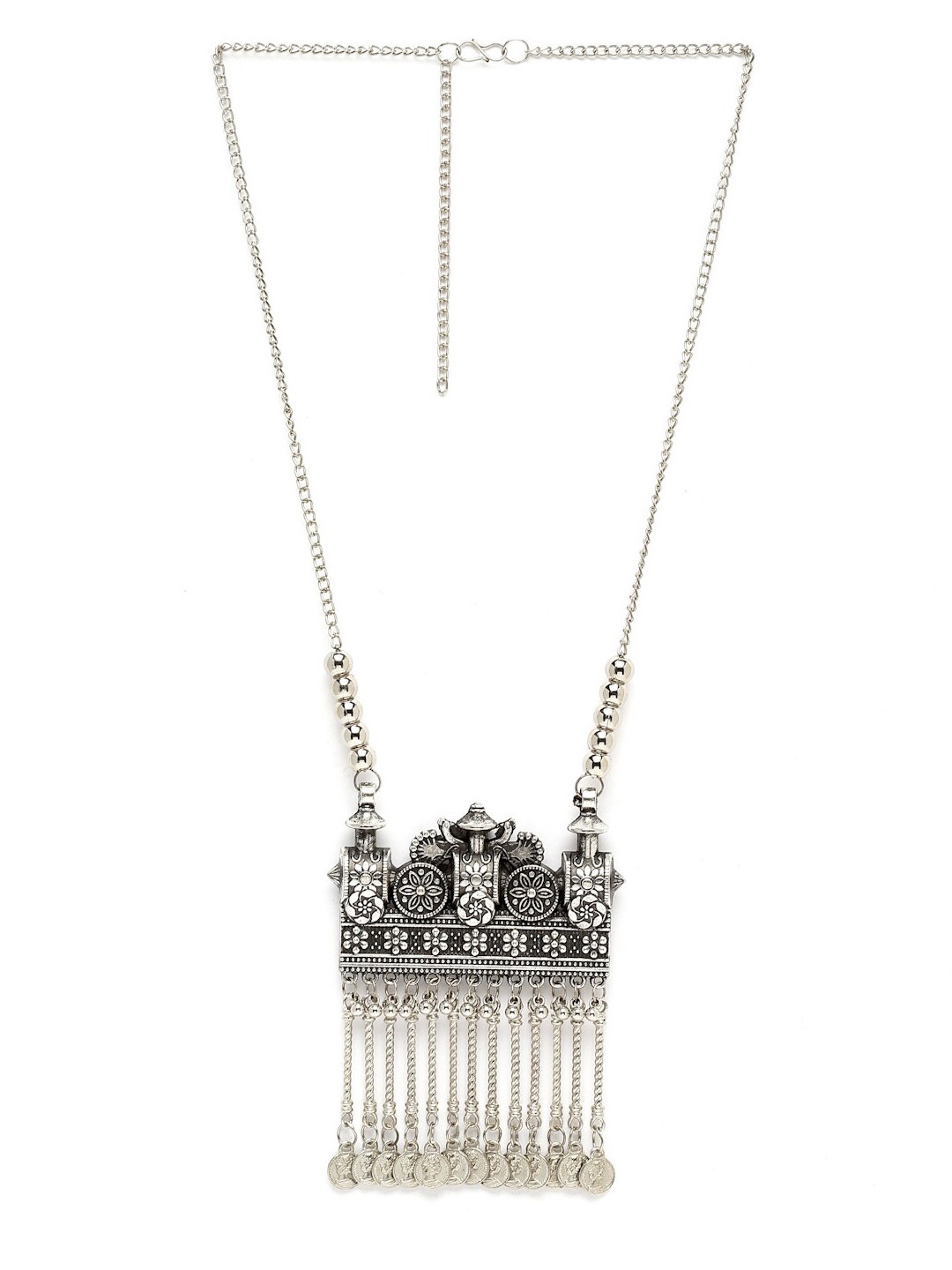

CHUI MUI Oxidised Ethnic Necklace, Silver