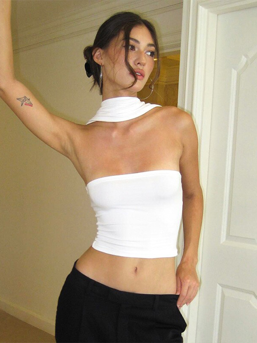 

StyleCast x Revolte Tube Top, White
