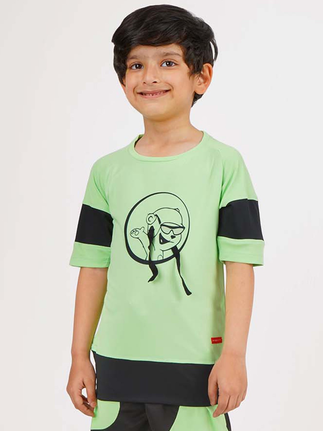 

HYVE Boys Graphic Printed T-shirt, Green