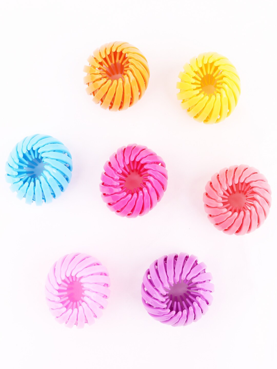

Krelin Set of 6 Ponytail Holders, Blue