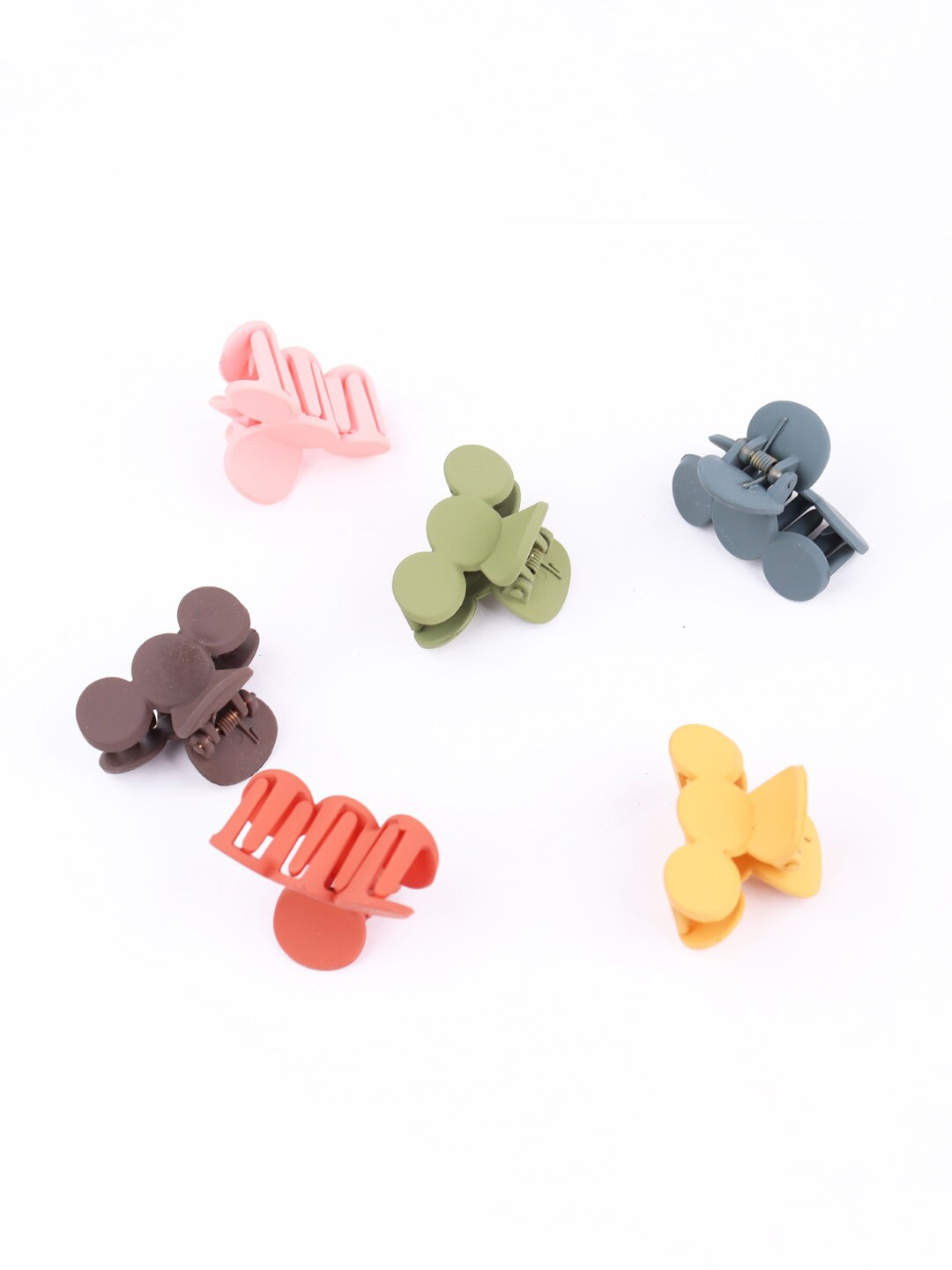 

VAGHBHATT Set of 6 Claw Clips, Yellow