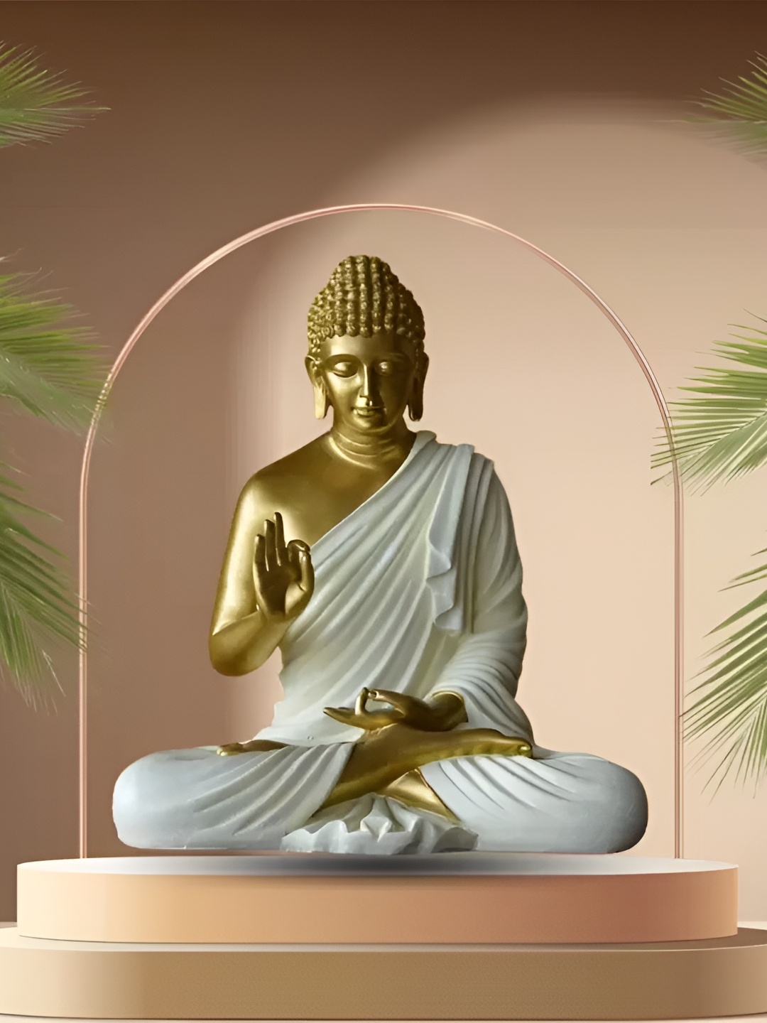 

SANKALAN CREATIONS Gold-Toned Figurine Showpiece