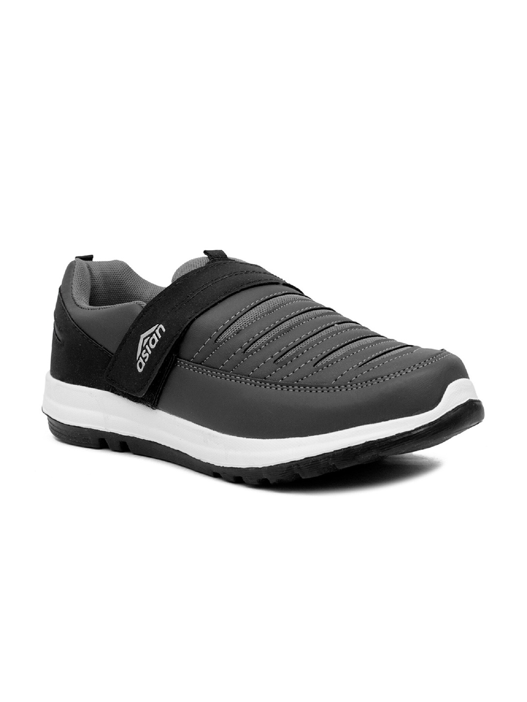 

ASIAN Men Mesh Running Shoes, Black