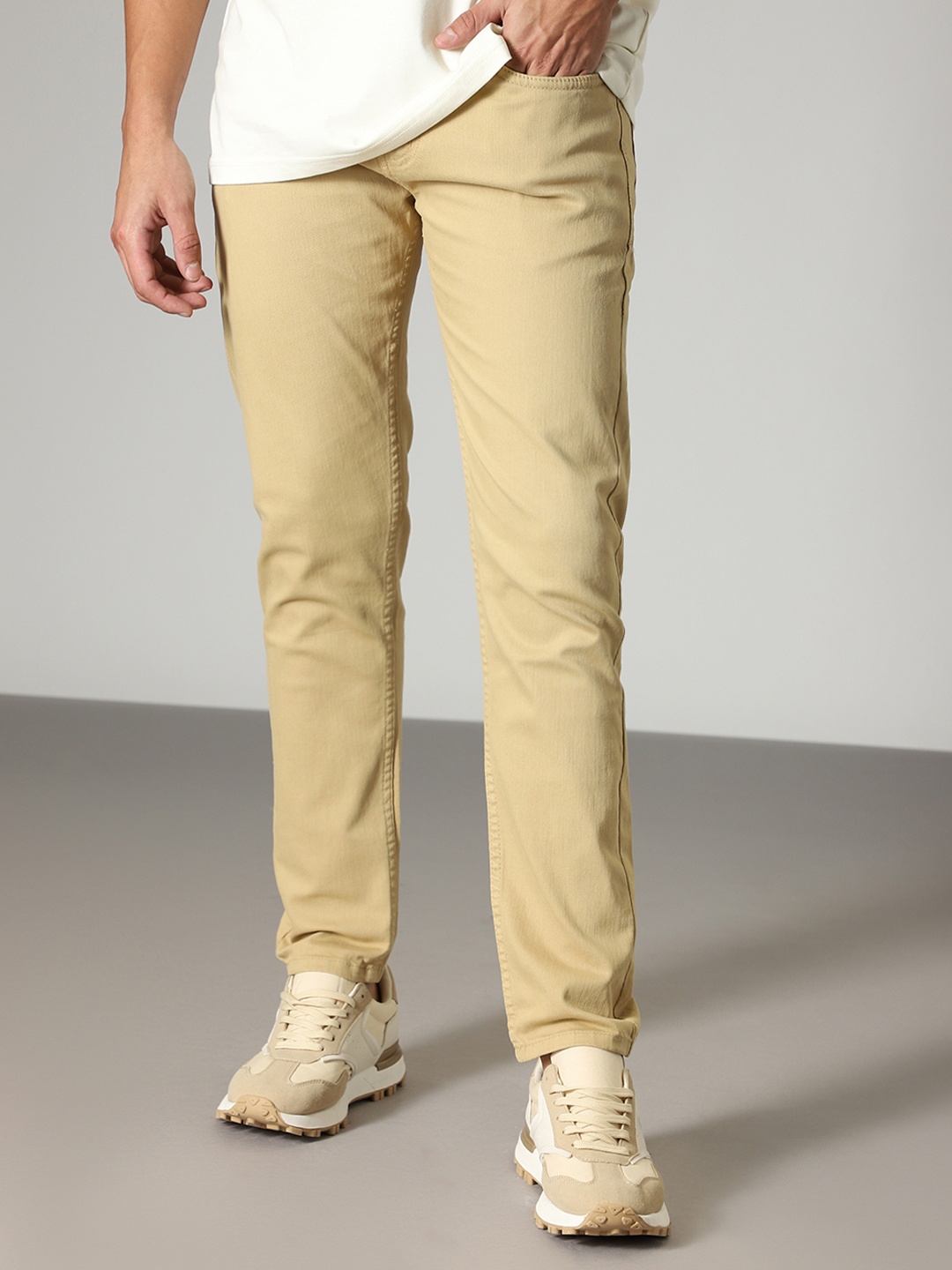 

Banana Club Men Jean Slim Fit Jeans, Beige