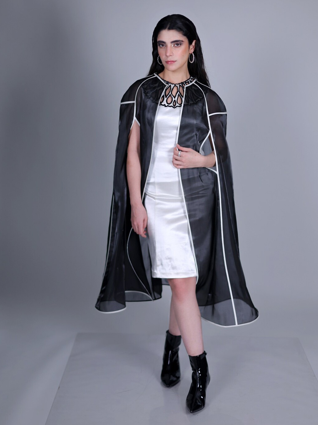 

FIRKI Sheath Midi Dress, Black