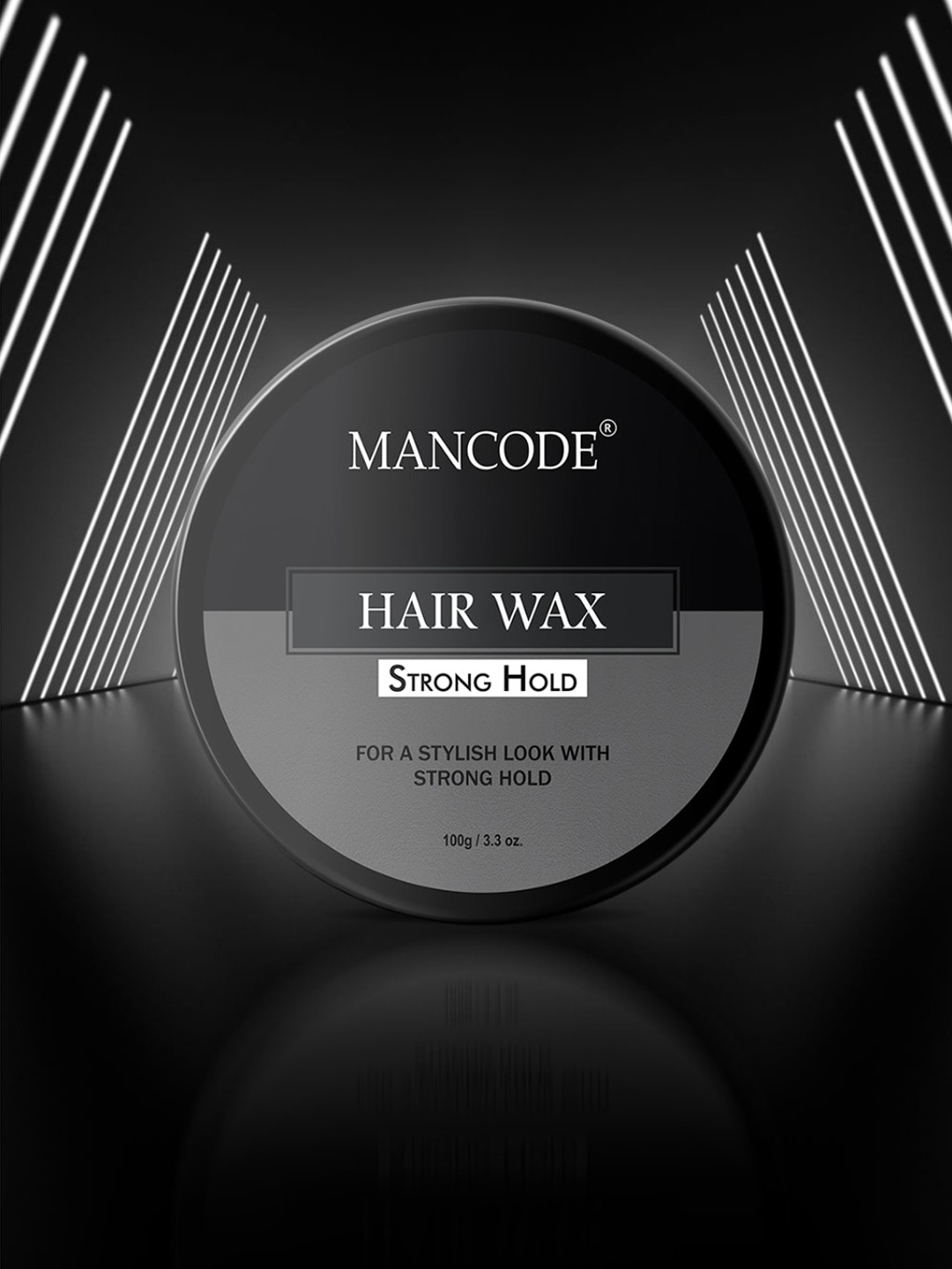 

MANCODE Strong Hold Hair Wax For Stylish Look With Strong Hold - 100g, Black