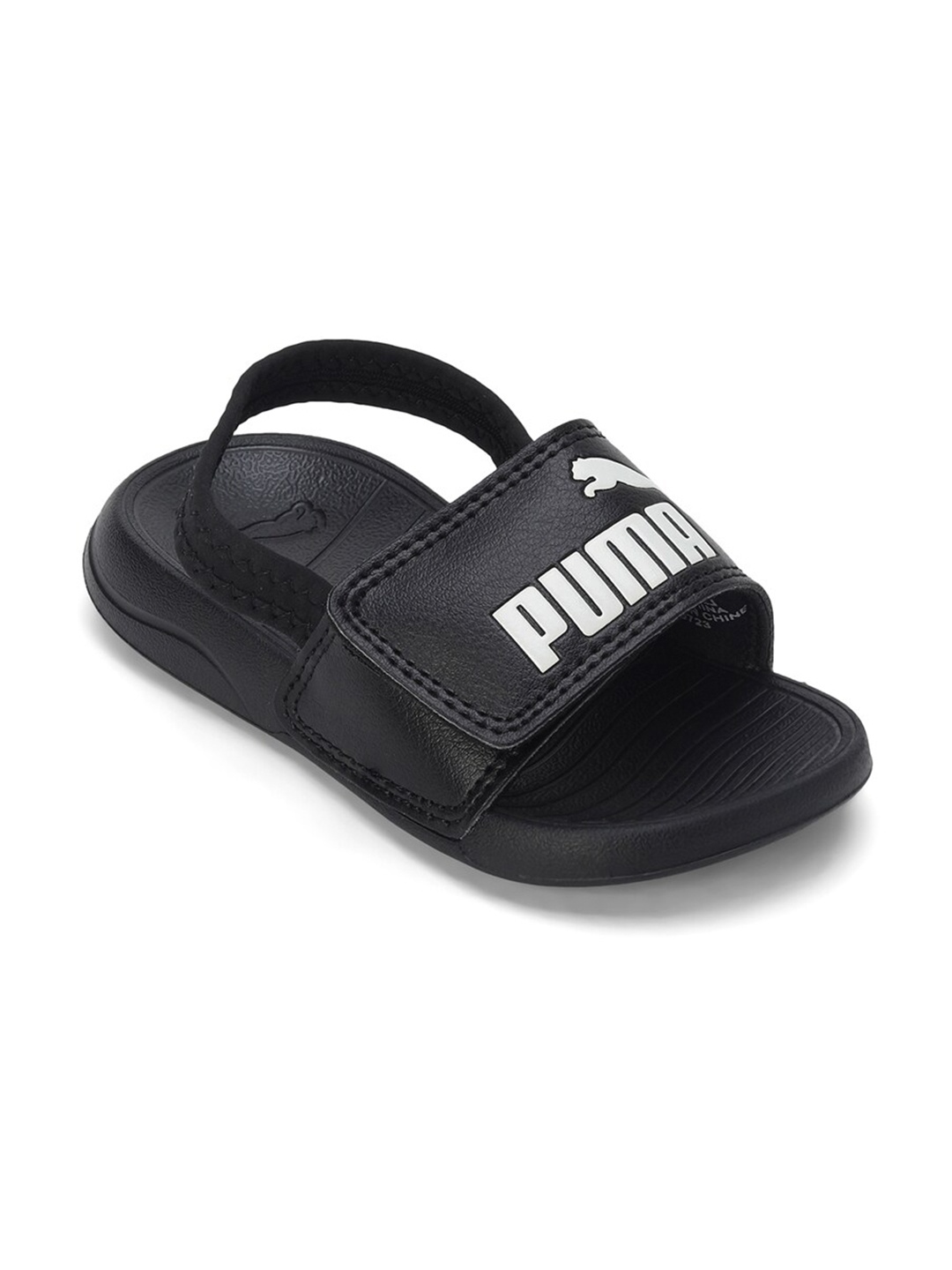 

Puma Kids Popcat 20 Backstrap Sandals, Black