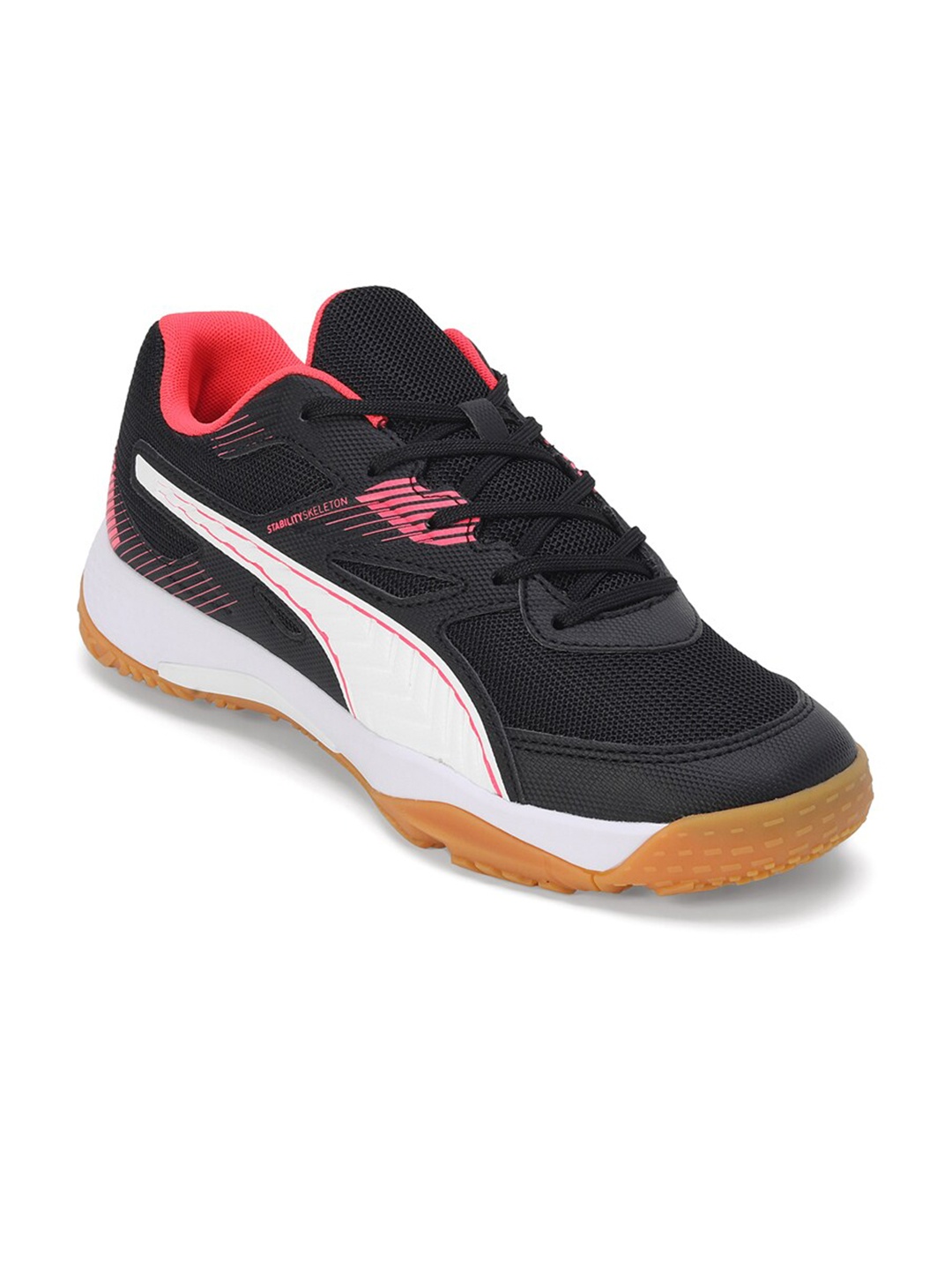 

Puma Kids Solarflash II Youth Indoor Sports Shoes, Black