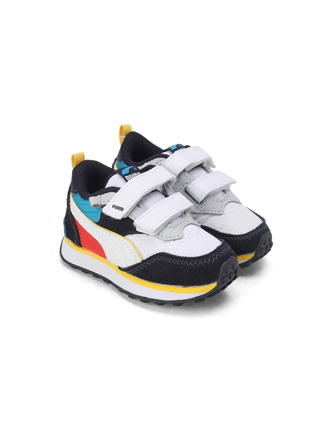 

Puma Kids Rider FV Future Vintage Alternative Closure Babies' Sneakers, Blue