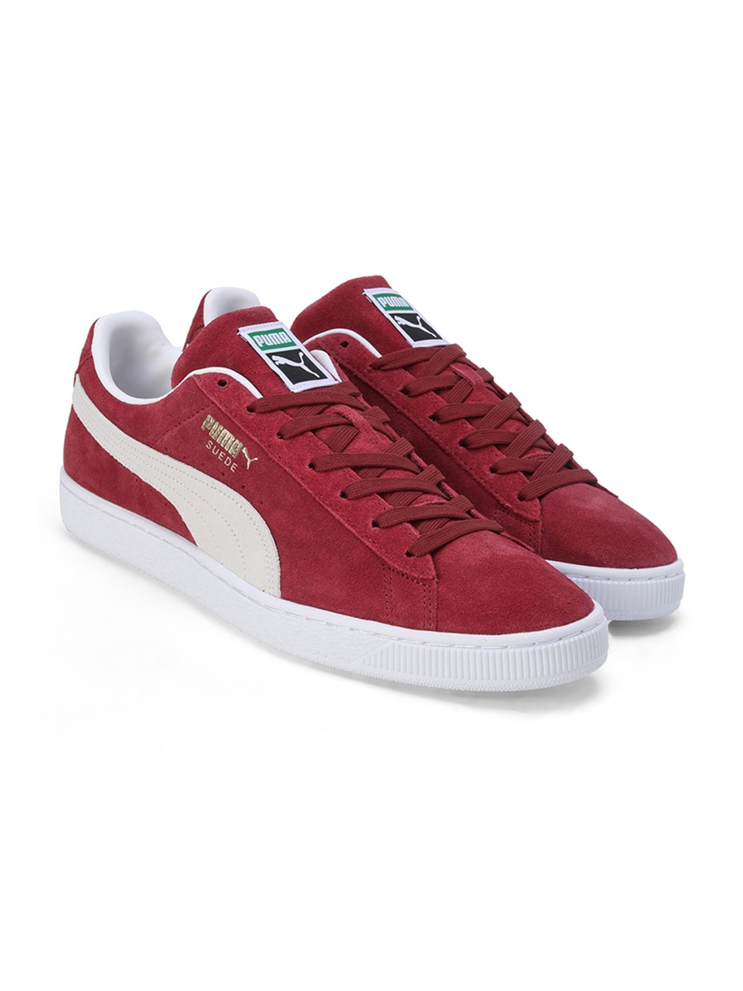 

Puma Men Suede Classic XXI Sneakers, Red