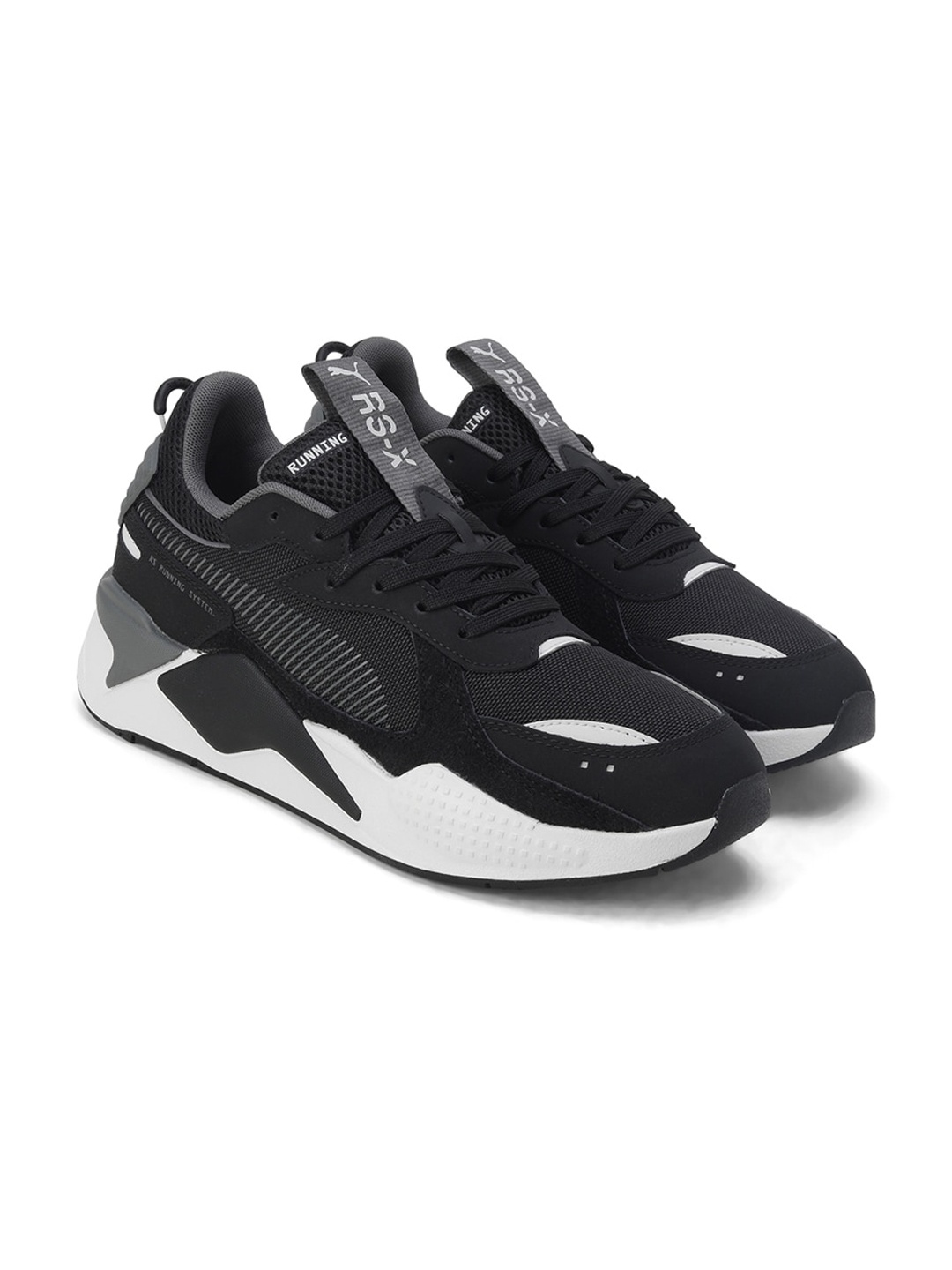 

Puma Unisex RS-X Suede Sneakers, Black