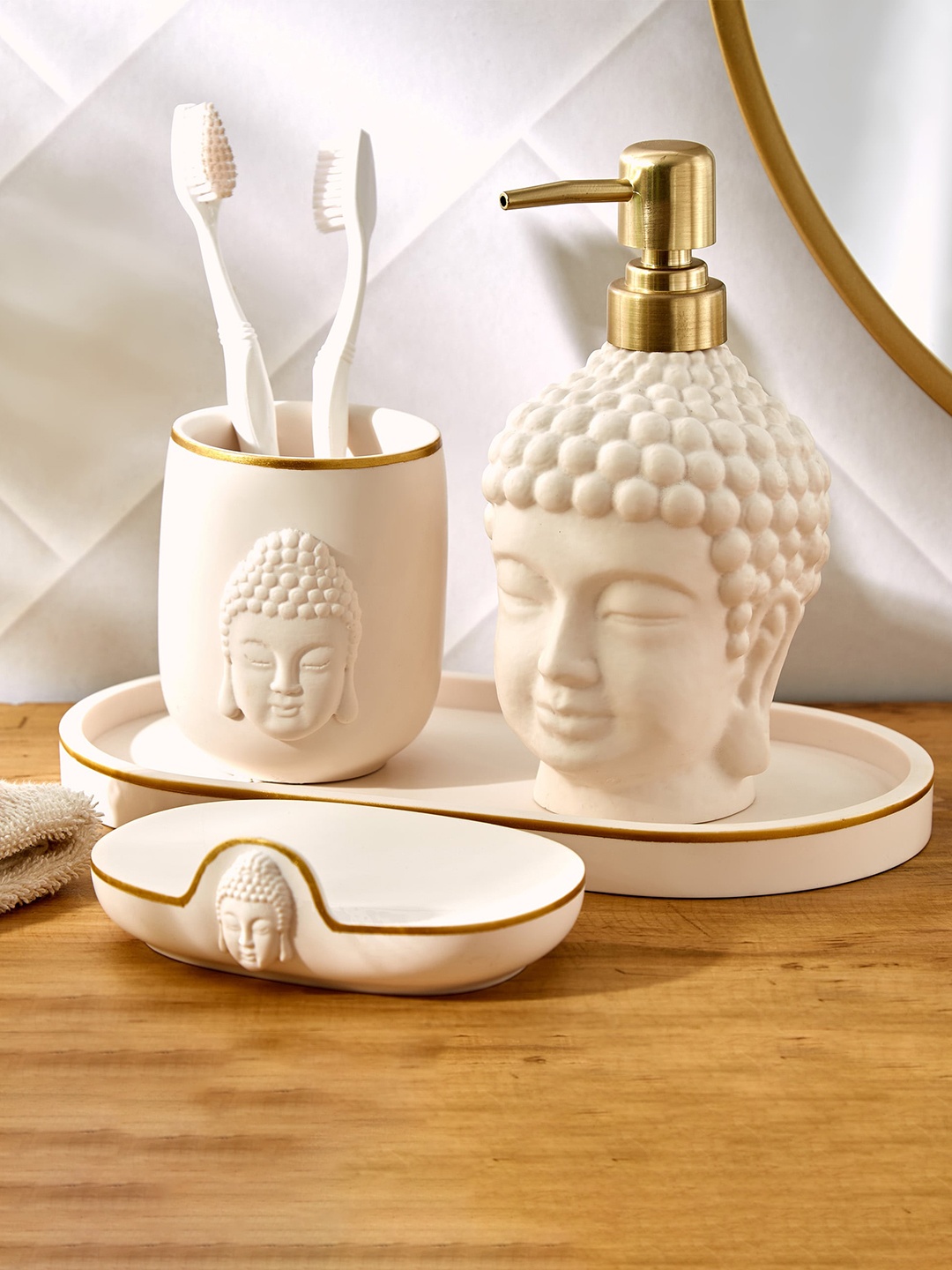 

Home Centre Zenvio Serene Beige Contemporary Soap Dish