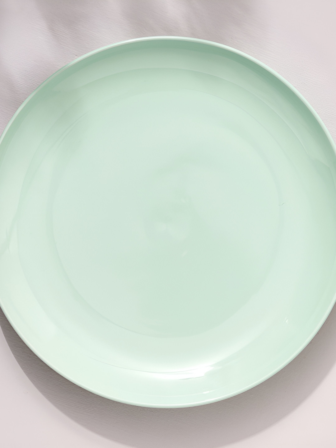 

Home Centre Green Easy to Clean Porcelain Dinner Plate - 28cm