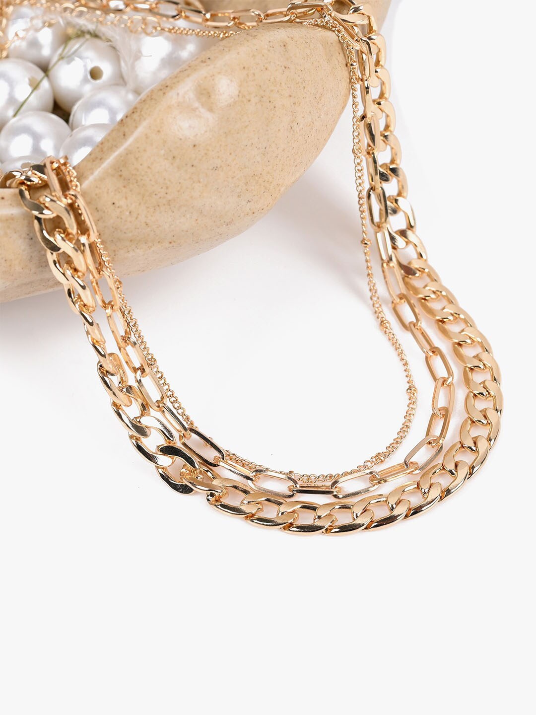 

Kazo Gold-Plated Layered Necklace