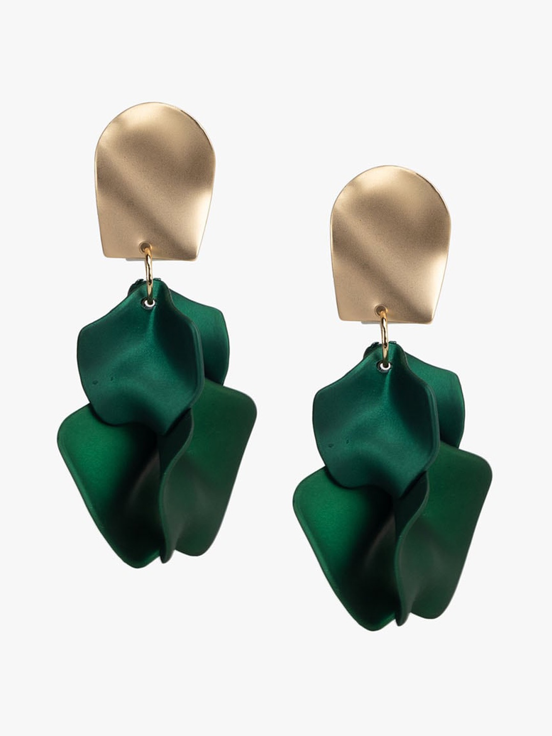 

Kazo Contemporary Drop Earrings, Gold