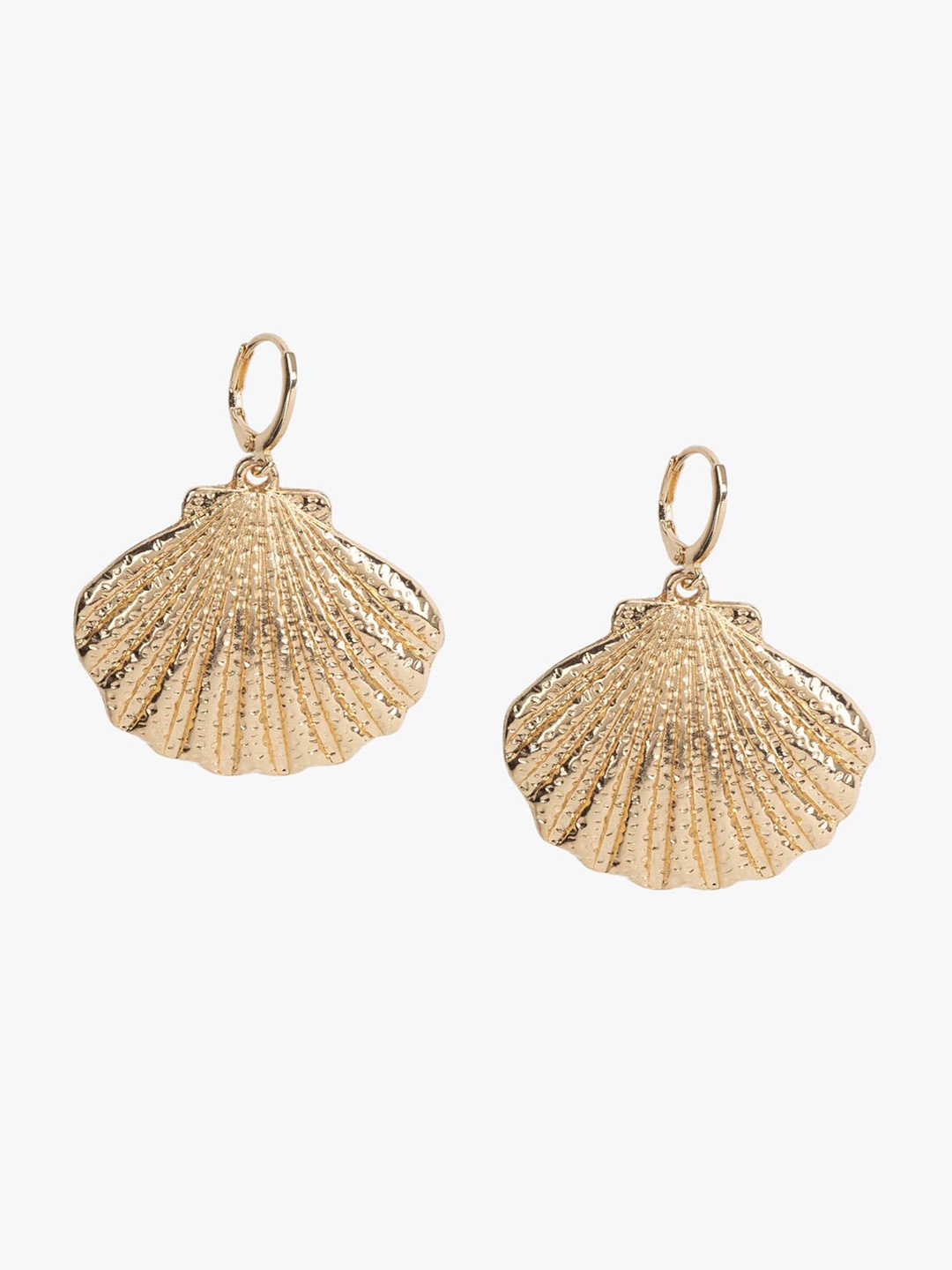 

Kazo Gold-Plated Contemporary Drop Earrings