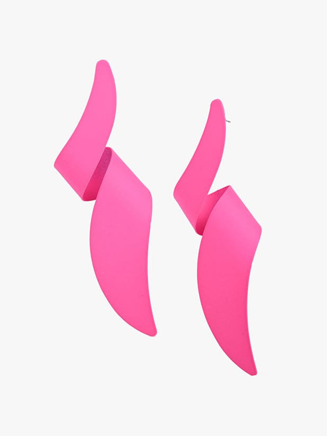 

Kazo Contemporary Studs Earrings, Pink