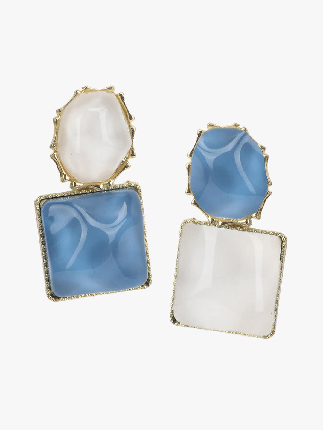 

Kazo Contemporary Drop Earrings, Blue