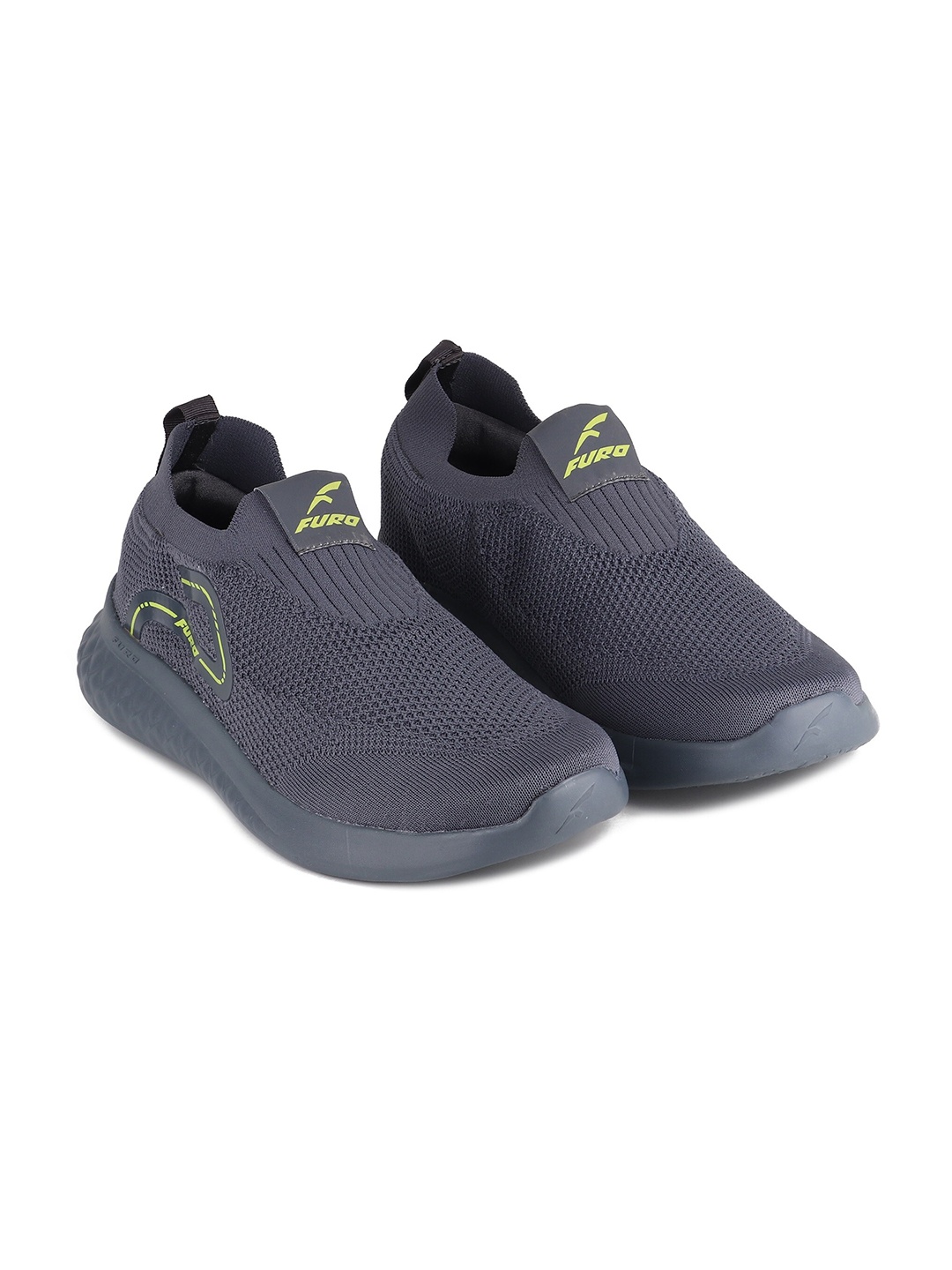 

FURO by Red Chief Men Mesh Walking Shoes, Grey