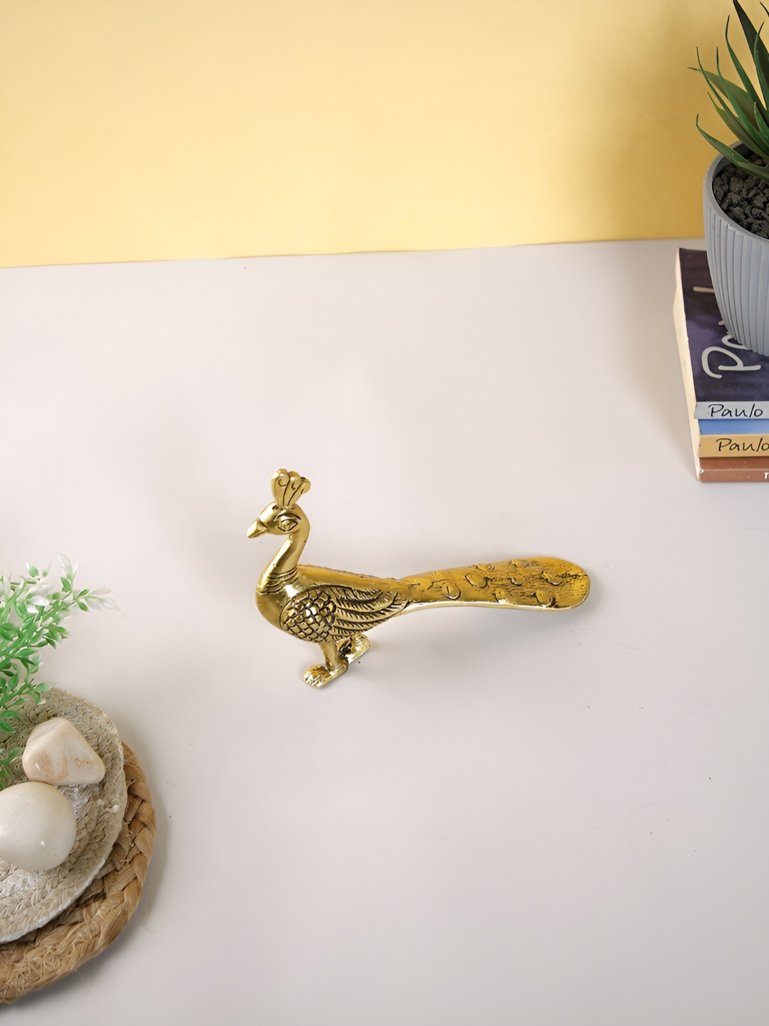 

CraftVatika Gold-Toned Small Figurine Showpiece