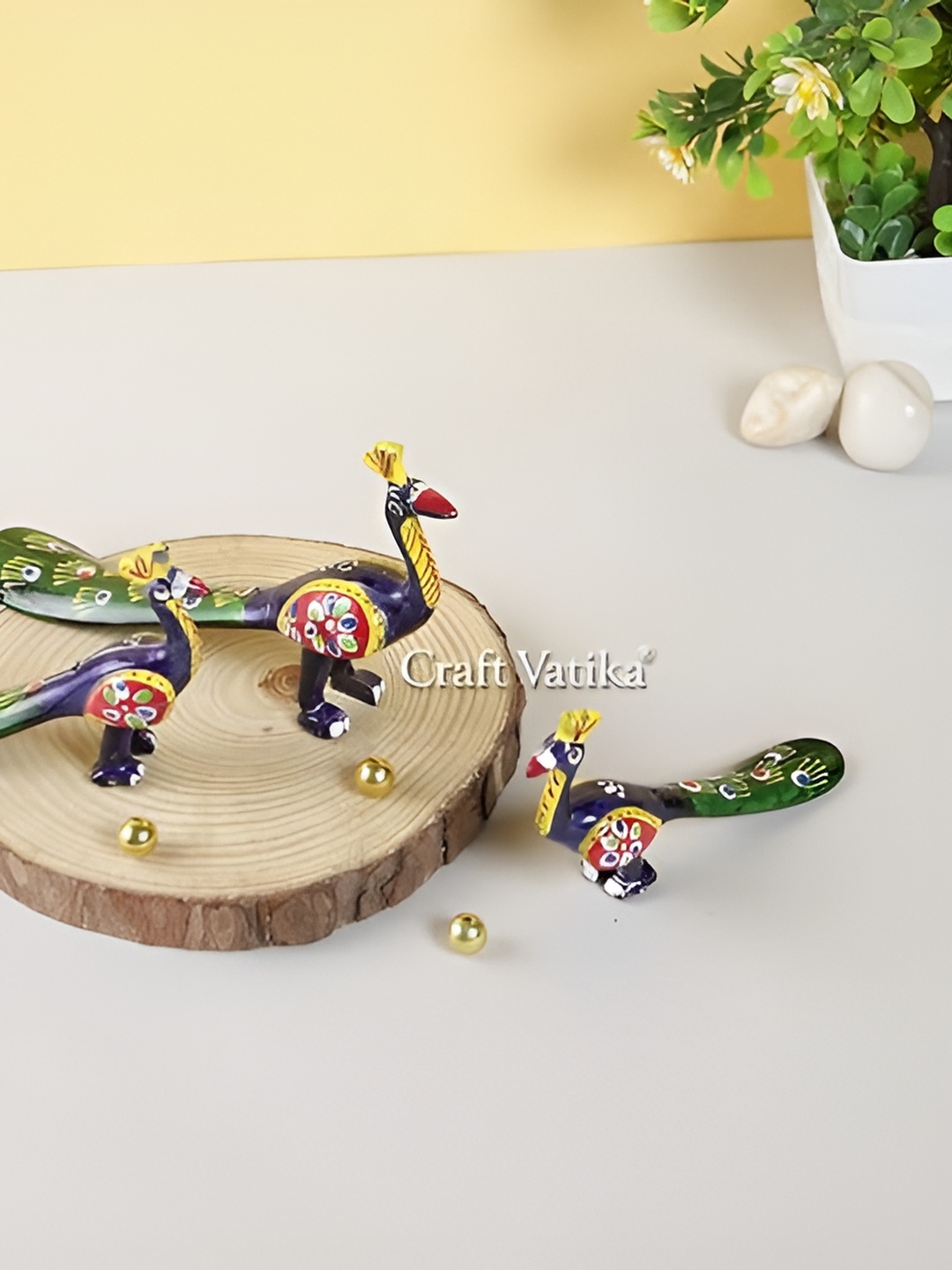 

CraftVatika Green Idol Showpiece