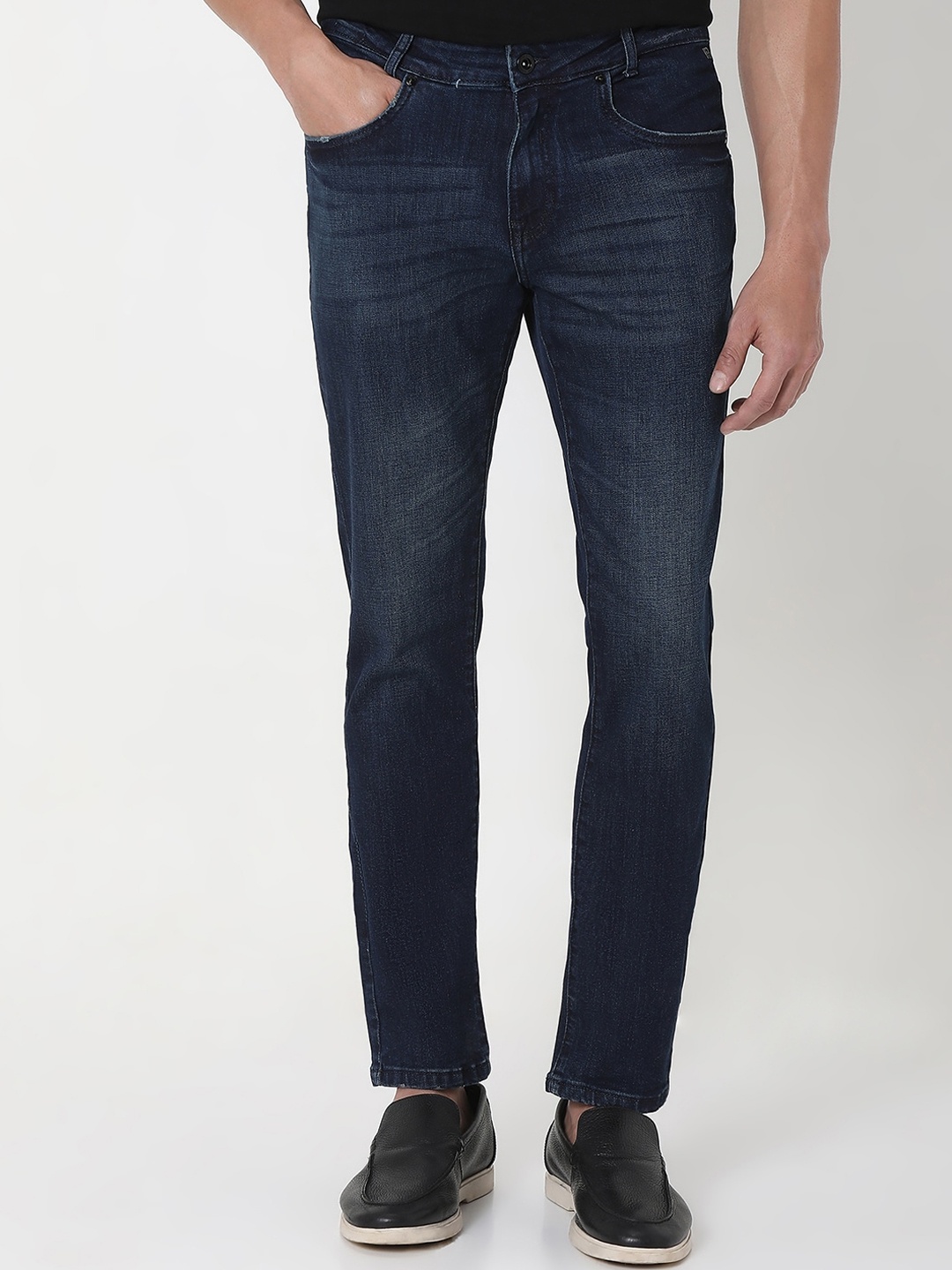 

Mufti Men Original Skinny Fit Cotton Jeans, Blue