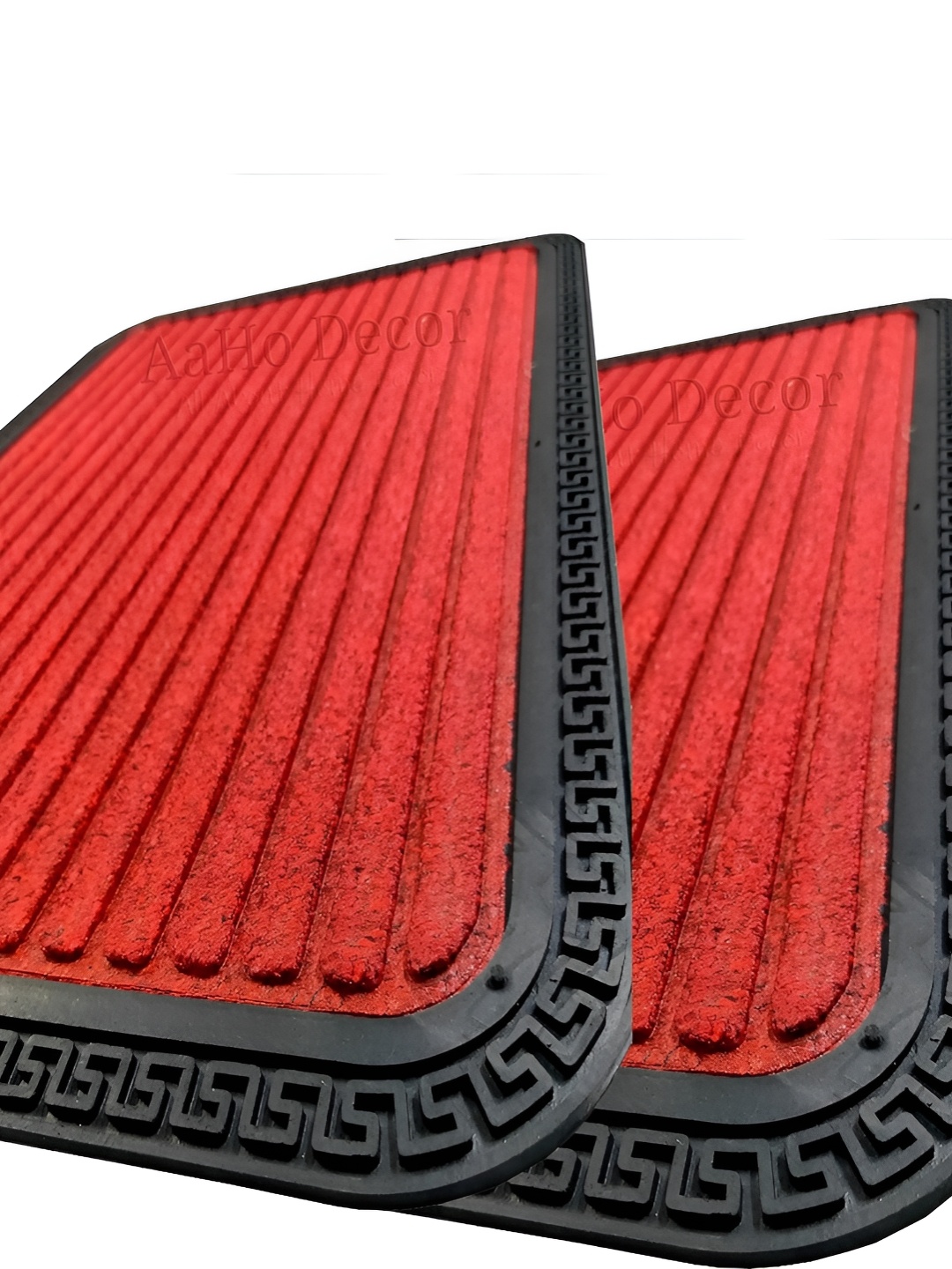 

AaHo Decor Red 2 Pcs Anti-Skid Doormat
