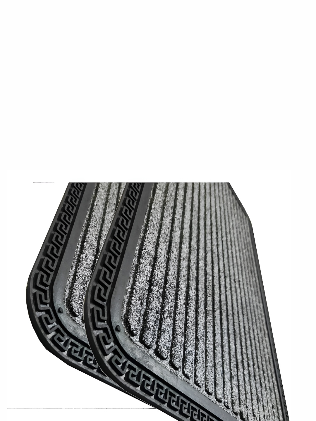 

AaHo Decor Grey 2 Pcs Anti-Skid Doormat