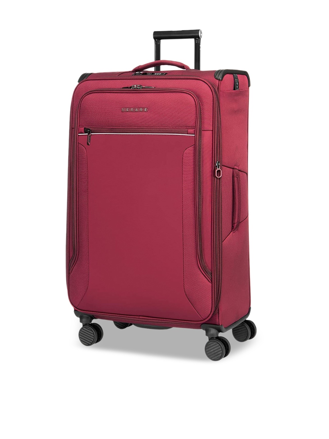 

VERAGE Toledo Soft Sided Large Trolley Bag - 105 L, Burgundy