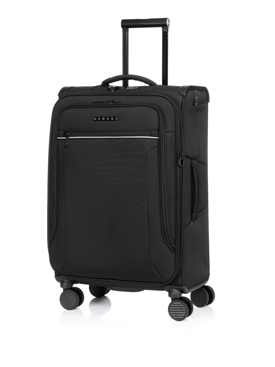 

VERAGE Toledo Soft-Sided Large Trolley Bag - 105 L, Black