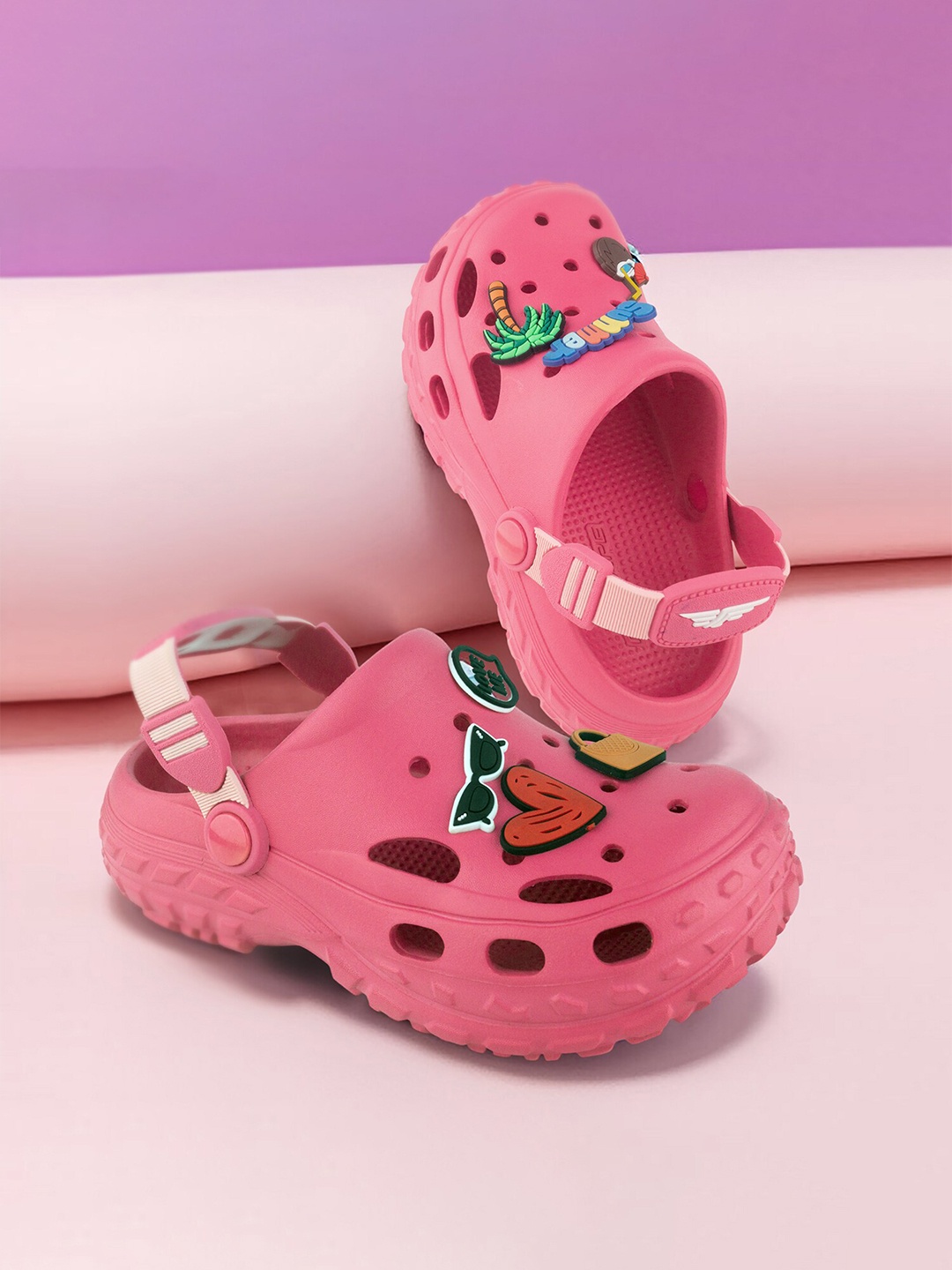 

Red Tape Kids Self Design Clogs, Pink