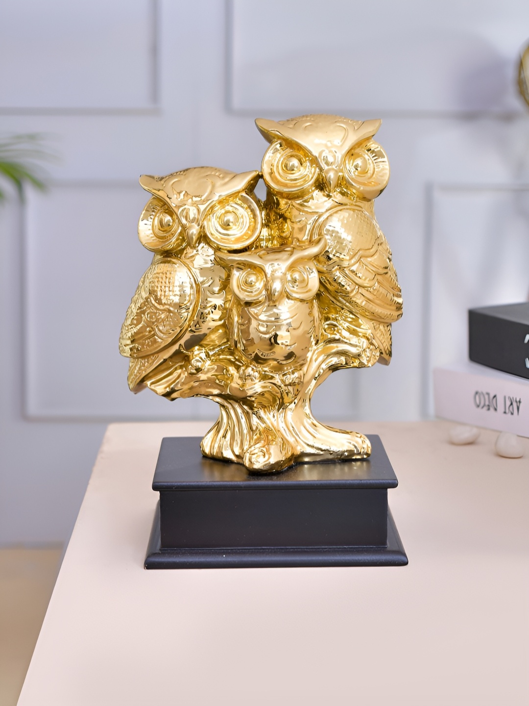 

CraftVatika Gold-Toned & Black Religious Idol Showpiece