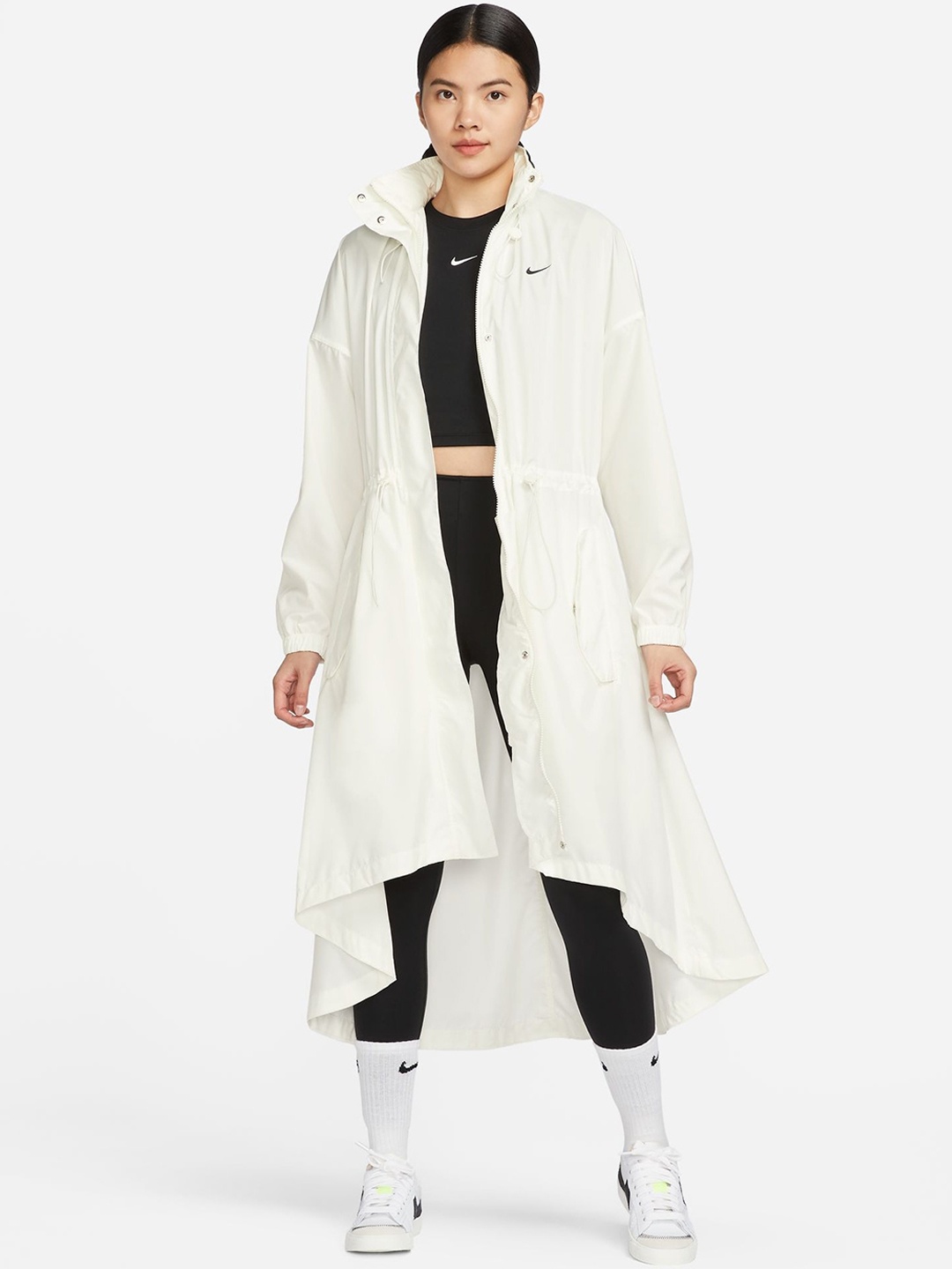 

Nike Sportswear Essential Women's Trench Coat, White