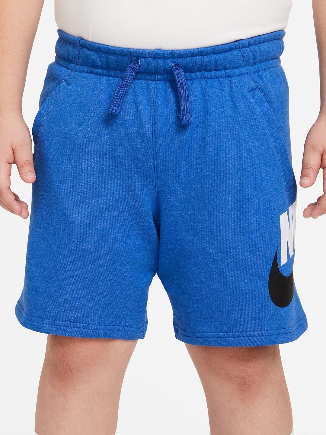 Nike Sportswear Club Fleece Older Kids' Shorts, Blue
