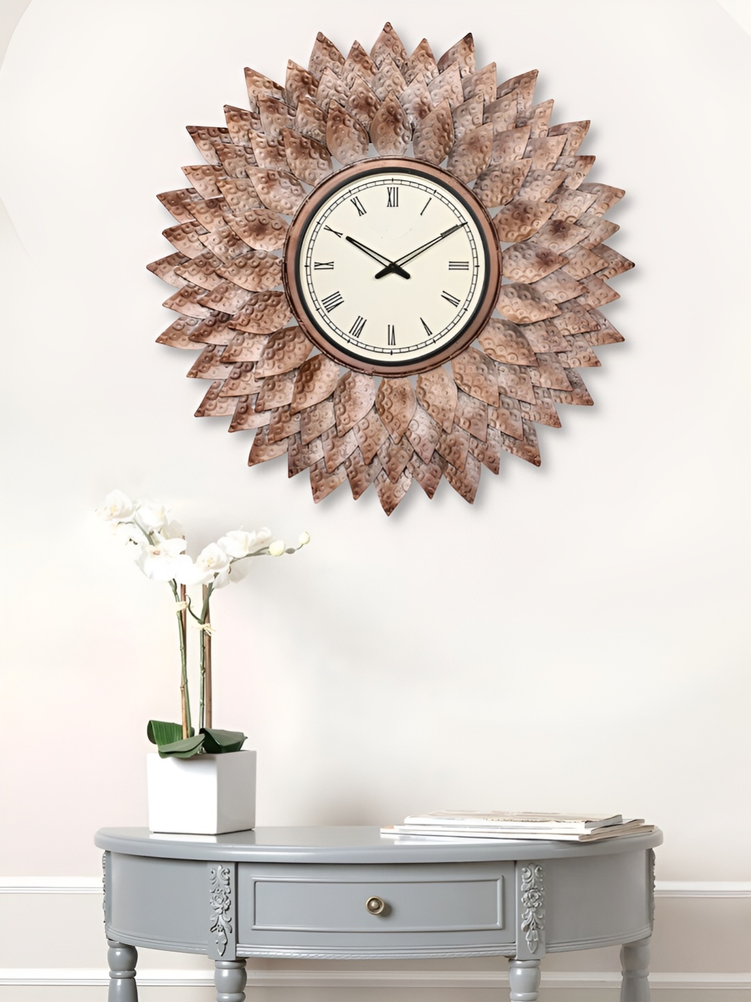 

Craft Smith Pink & White Contemporary Wall Clock