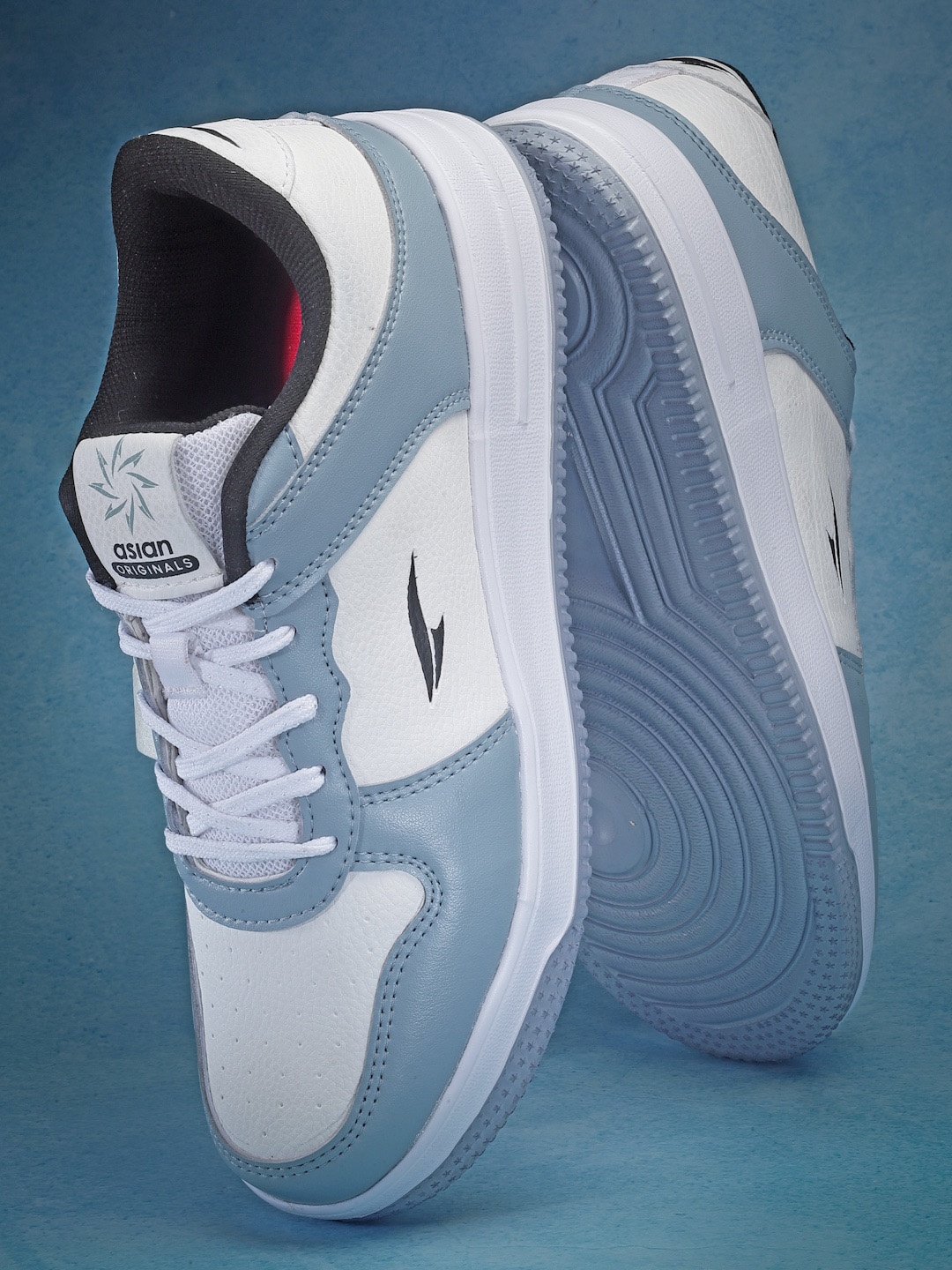

ASIAN Women Colourblocked Sneakers, White