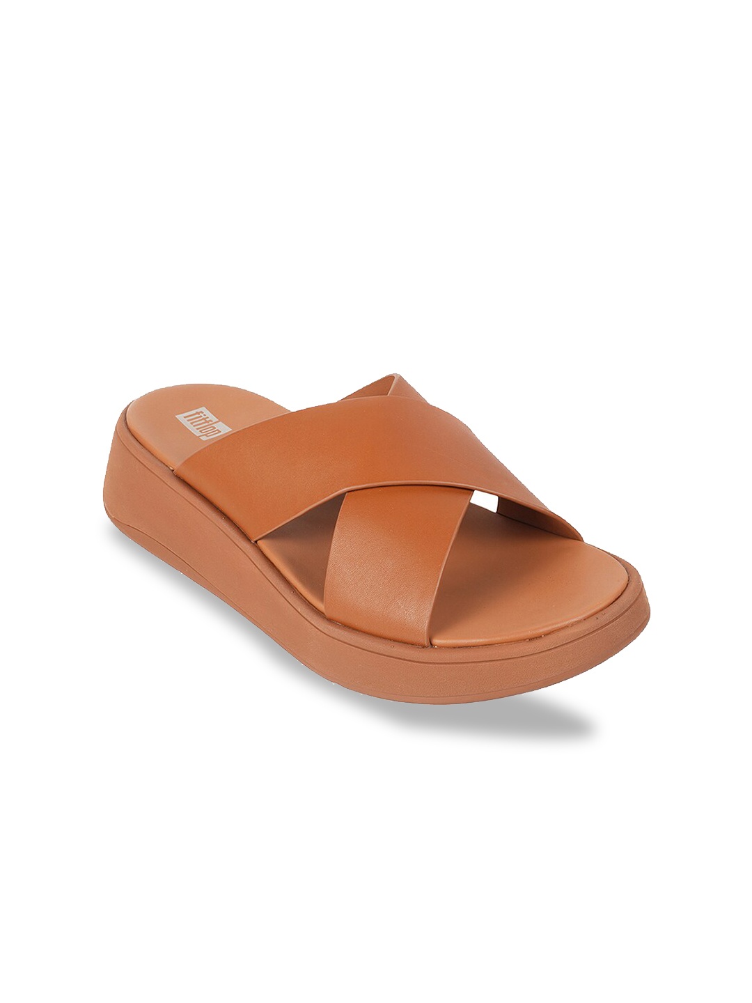 

fitflop No Back Strap Open Toe Flats, Tan