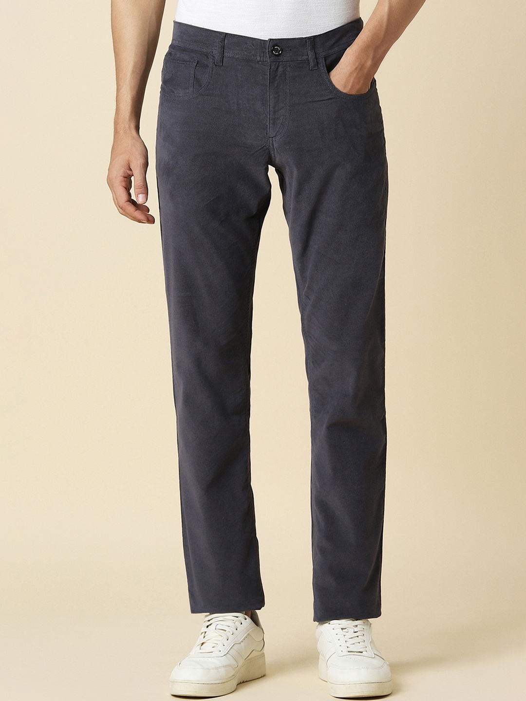 

Allen Solly Men Slim Fit Mid-Rise Clean Look Stretchable Jeans, Black
