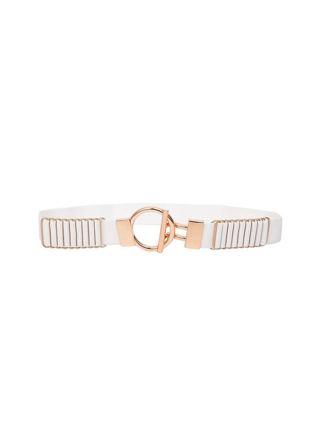 

REDHORNS Women Stretchable Belt, White