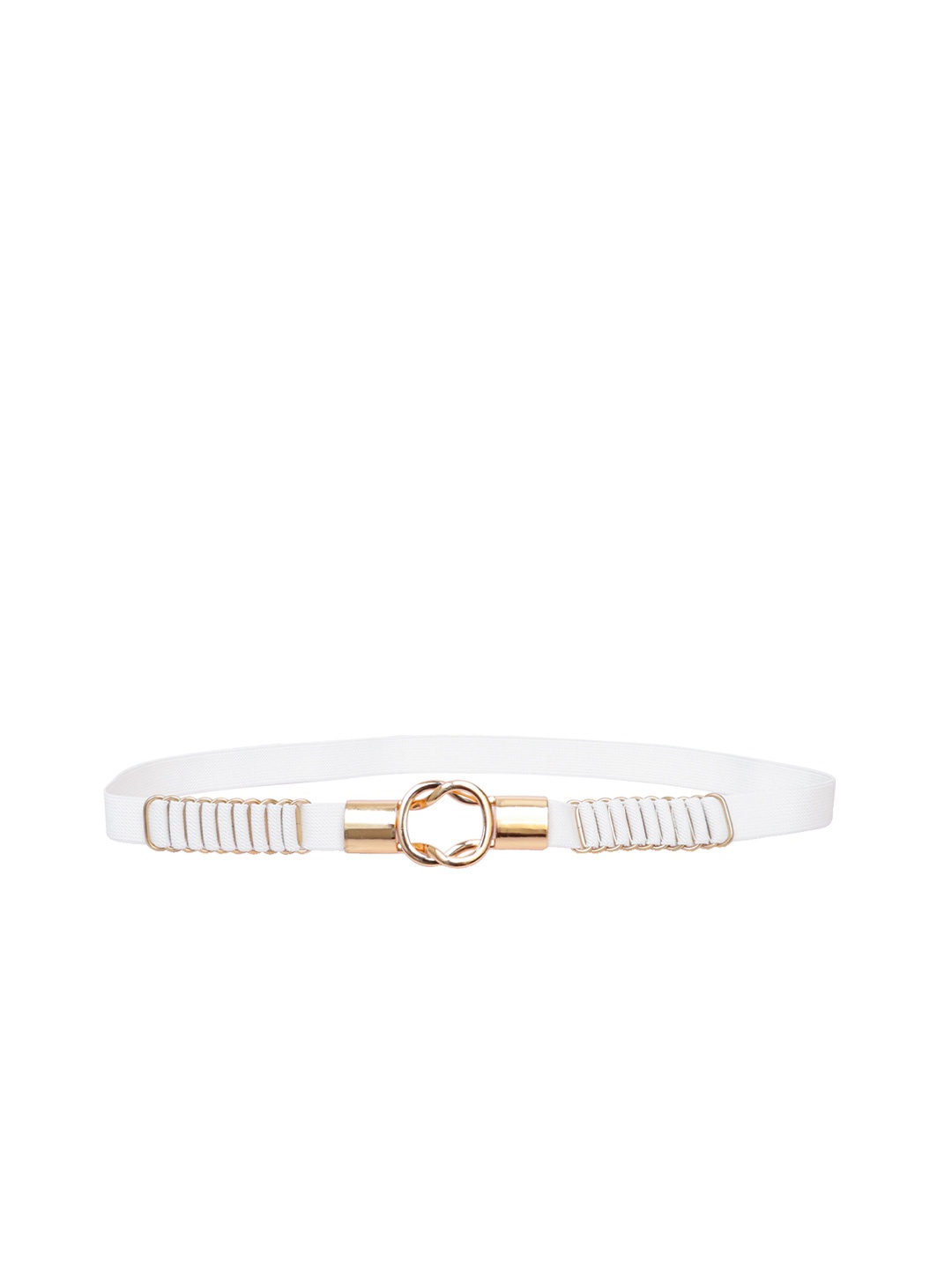 

REDHORNS Women Stretchable Belt, White