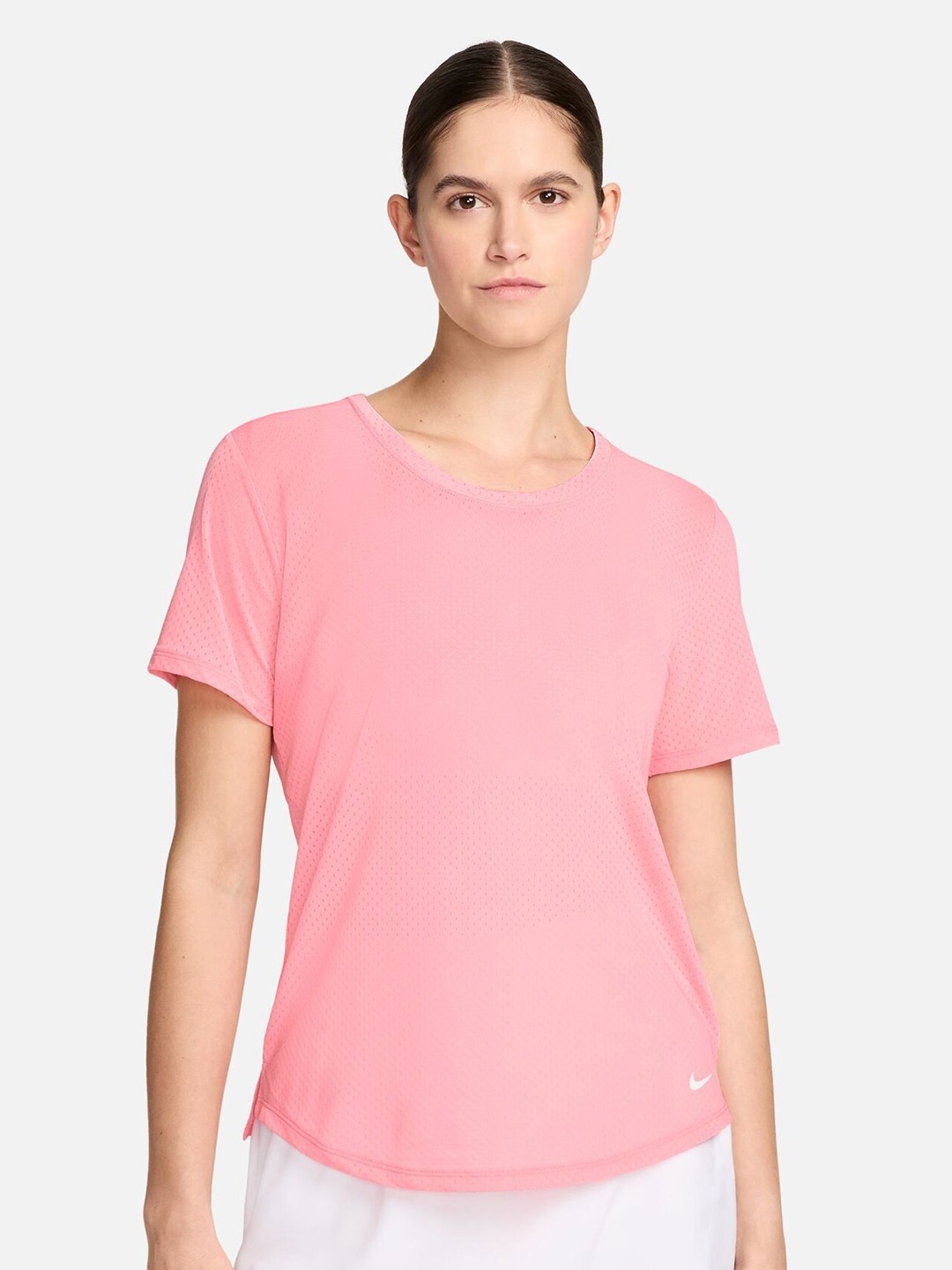 

Nike Dri-FIT One Breathe Women's Short-Sleeve Top, Coral