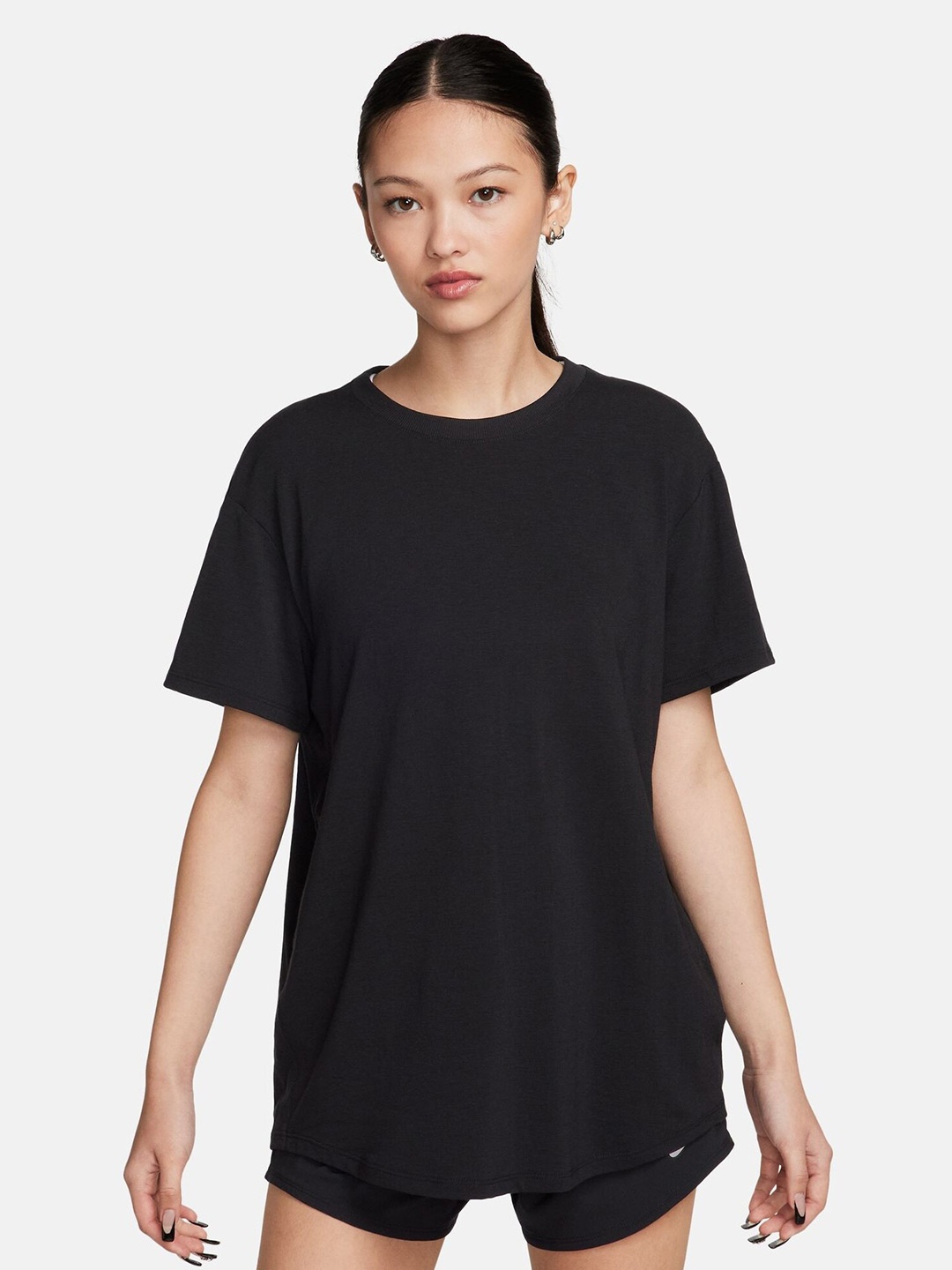 

Nike One Relaxed Women's Dri-FIT Short-Sleeve Top, Black
