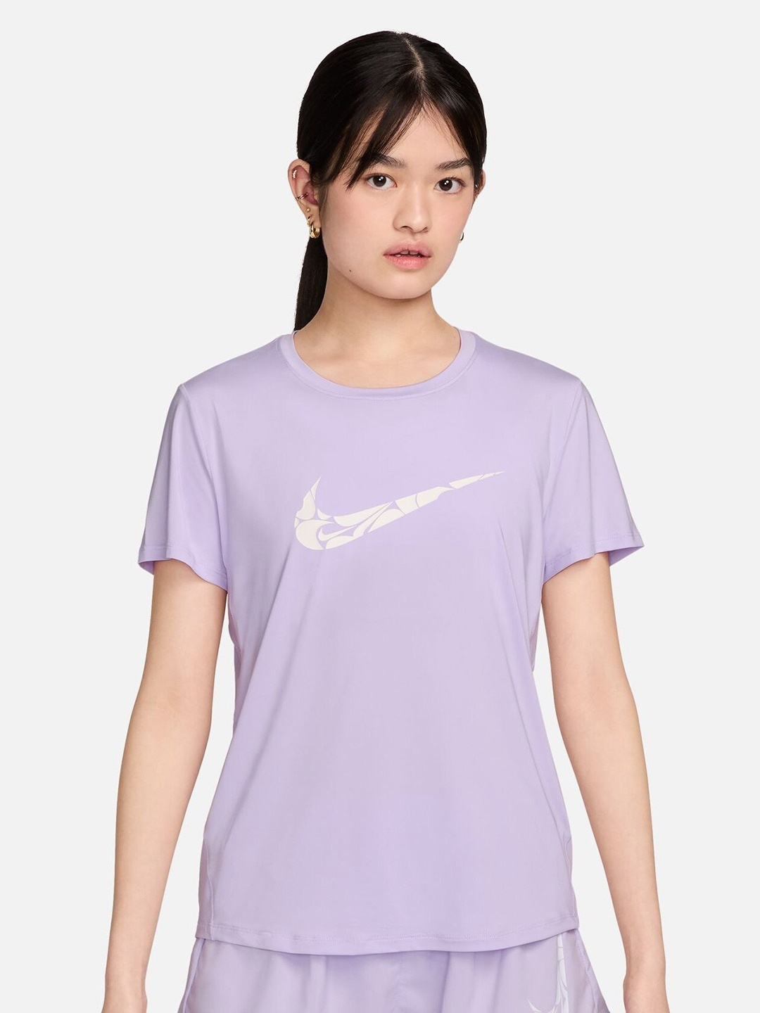 

Nike One Swoosh Women's Dri-FIT Short-Sleeve Running Top, Lavender