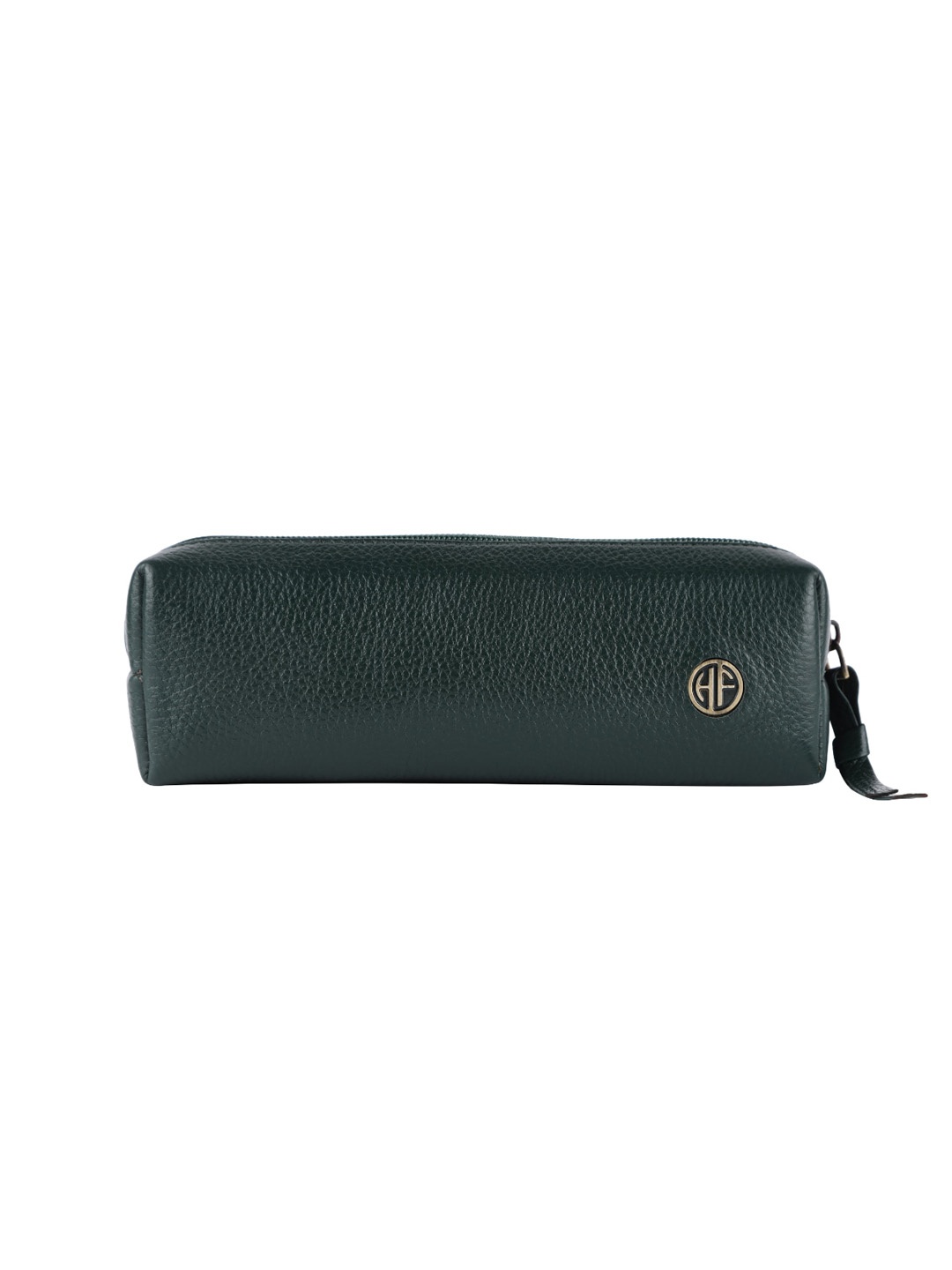 

HAMMONDS FLYCATCHER Textured Leather Pouch, Green